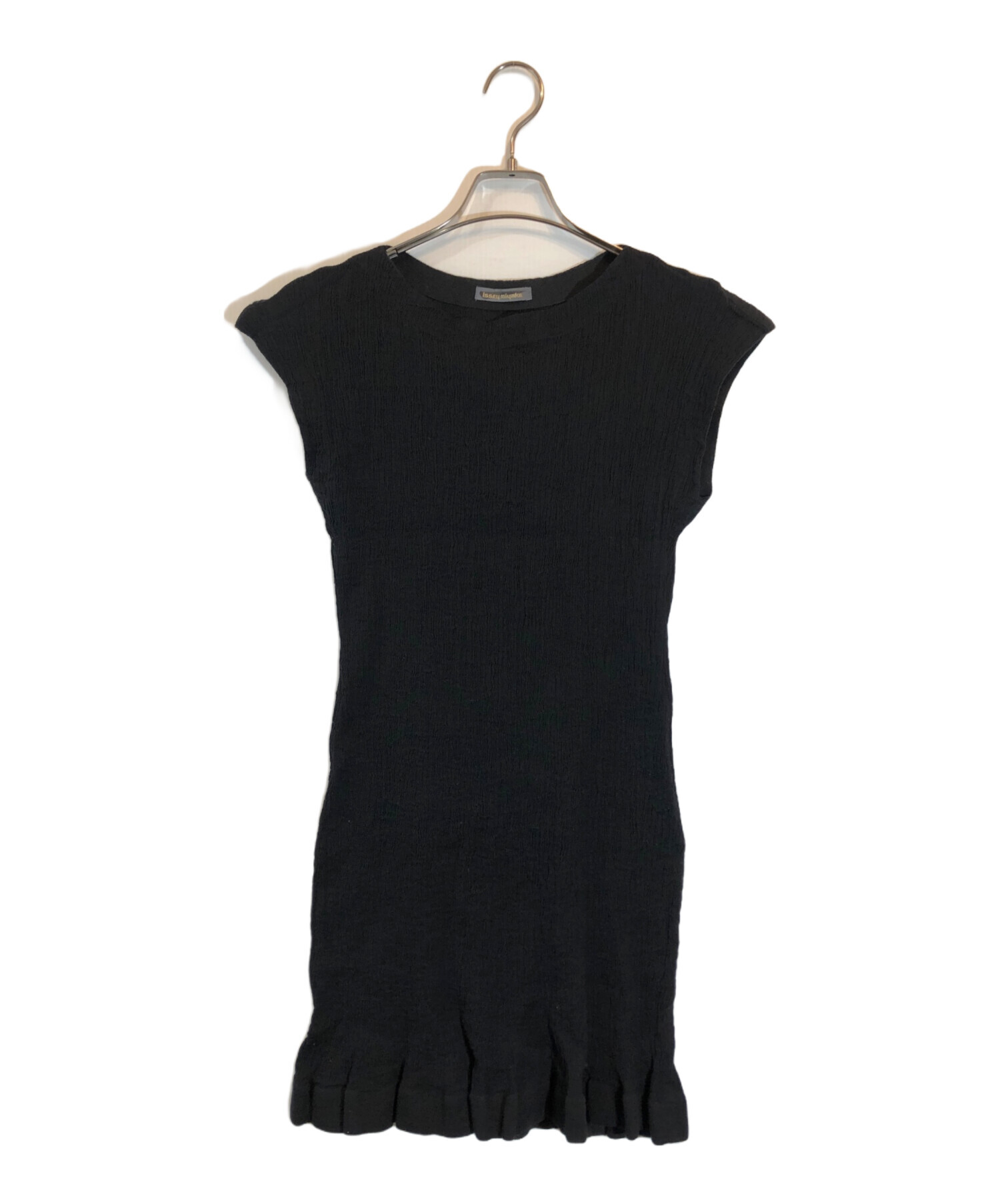 中古・古着通販】ISSEY MIYAKE (イッセイミヤケ) シワ加工ノースリーブ