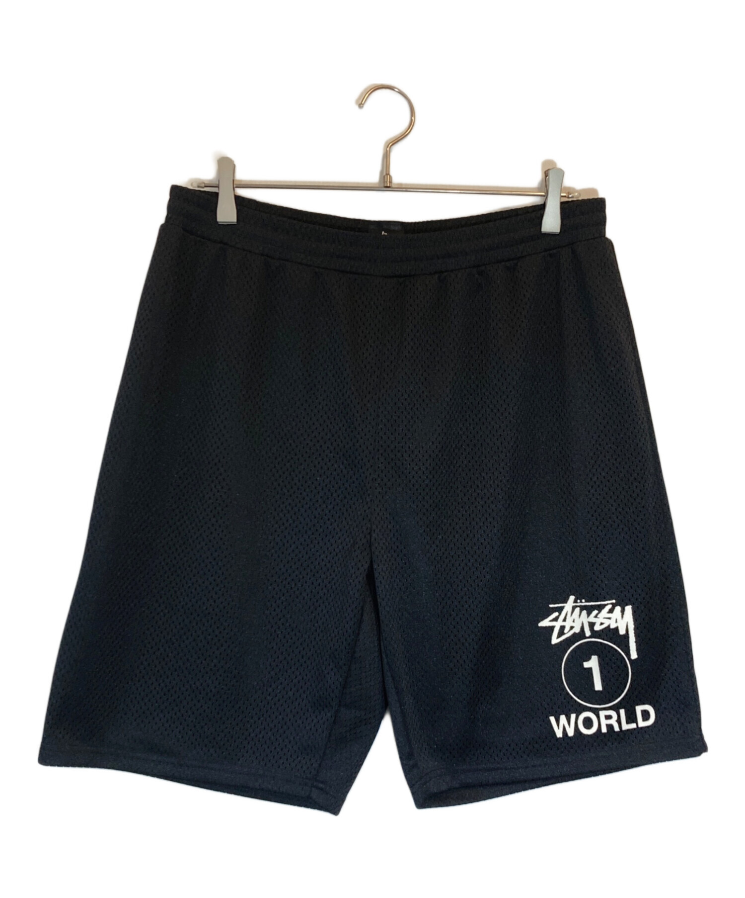中古・古着通販】stussy (ステューシー) One World Mesh Shorts 