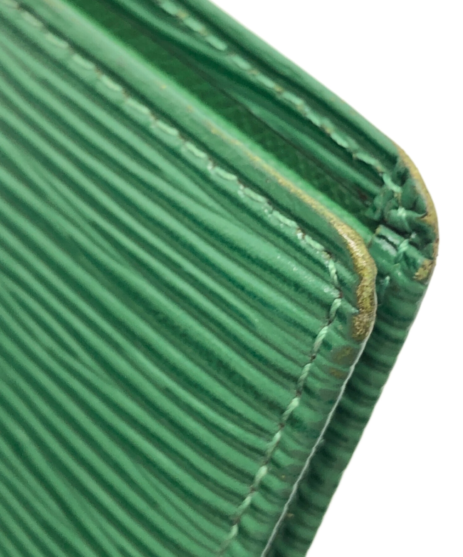 中古・古着通販】LOUIS VUITTON (ルイ ヴィトン) 2つ折り財布 グリーン