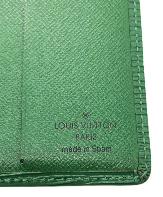 中古・古着通販】LOUIS VUITTON (ルイ ヴィトン) 2つ折り財布 グリーン