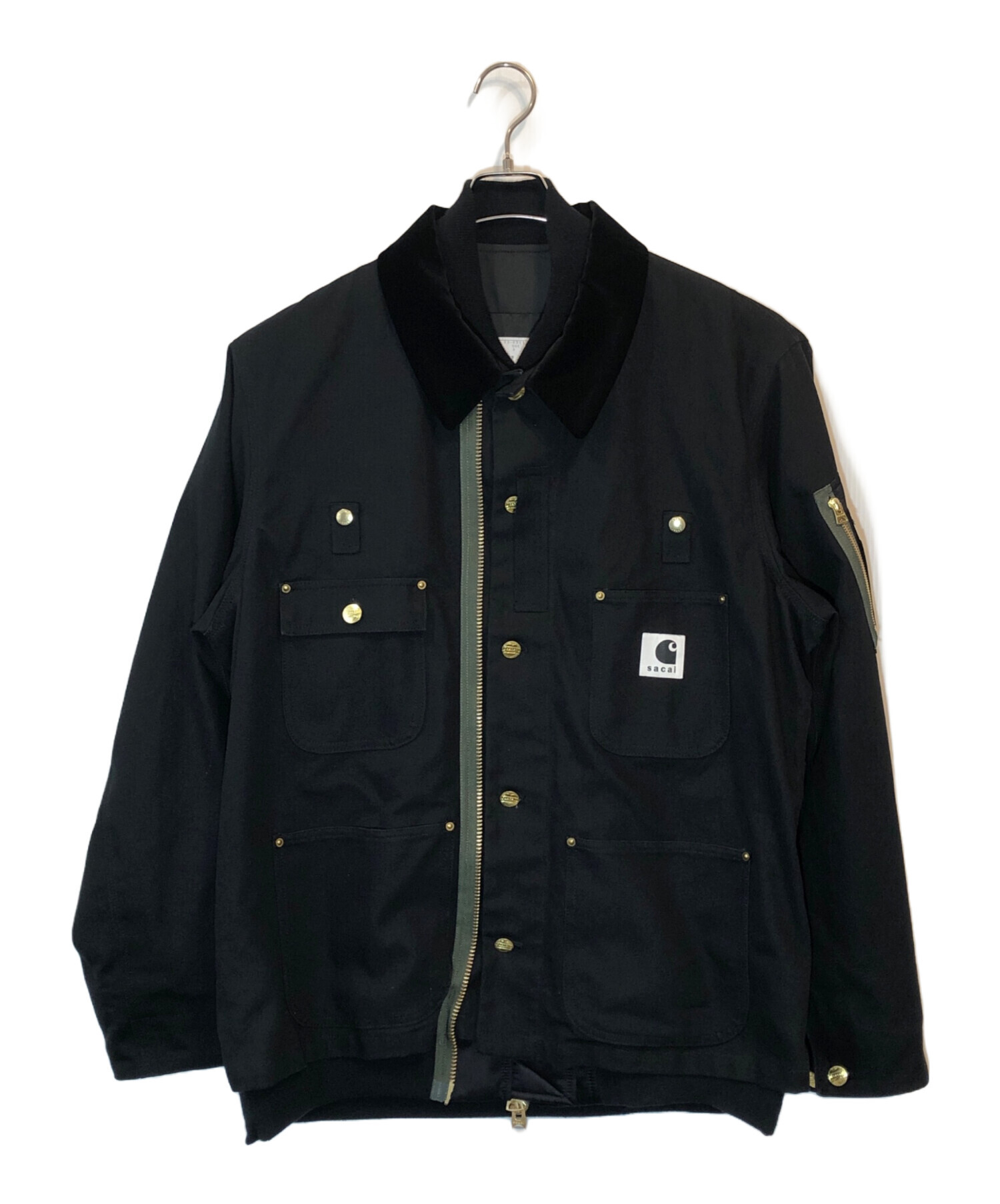 中古・古着通販】sacai (サカイ) CarHartt (カーハート) CanvasxMA-1 