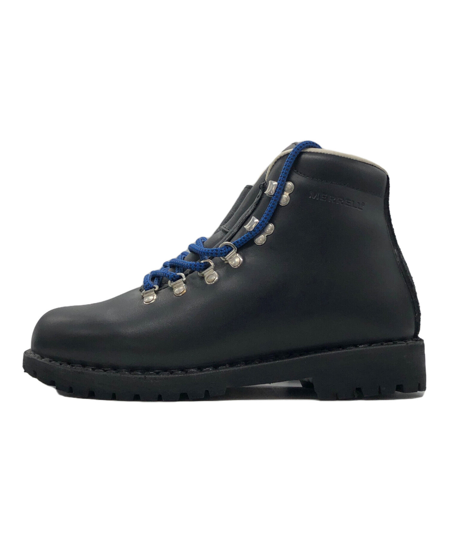 中古・古着通販】MERRELL (メレル) レザートレッキングブーツ ブラック