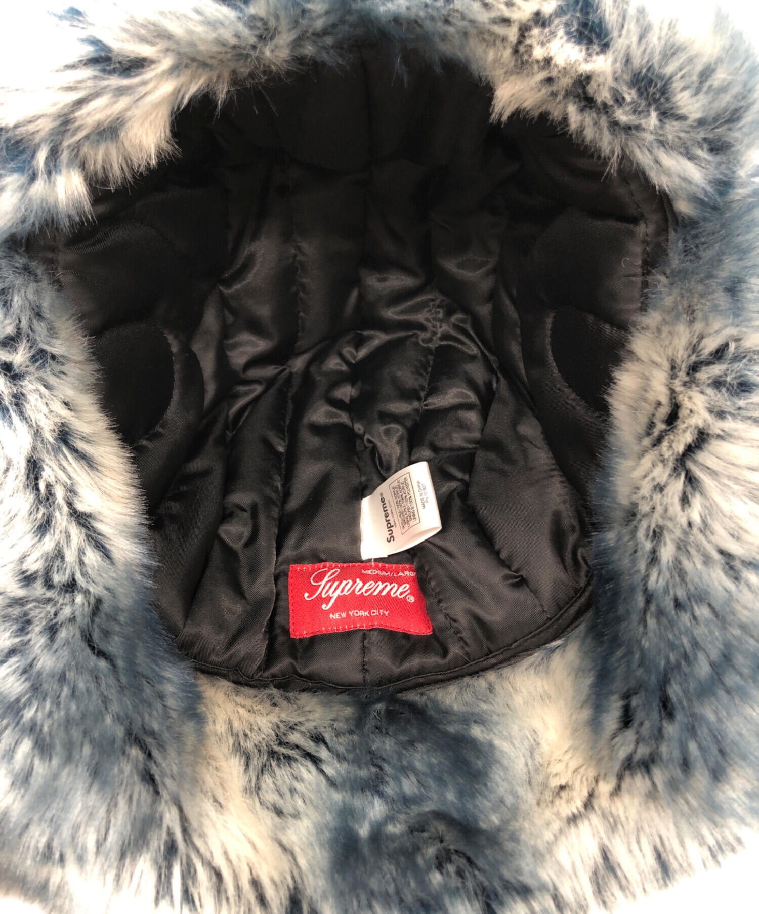 中古・古着通販】Supreme (シュプリーム) Faux Fur Trooper ブルー 