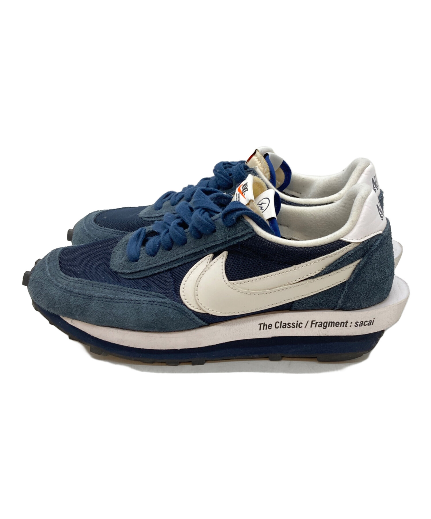 中古・古着通販】NIKE (ナイキ) sacai (サカイ) スニーカー ネイビー 