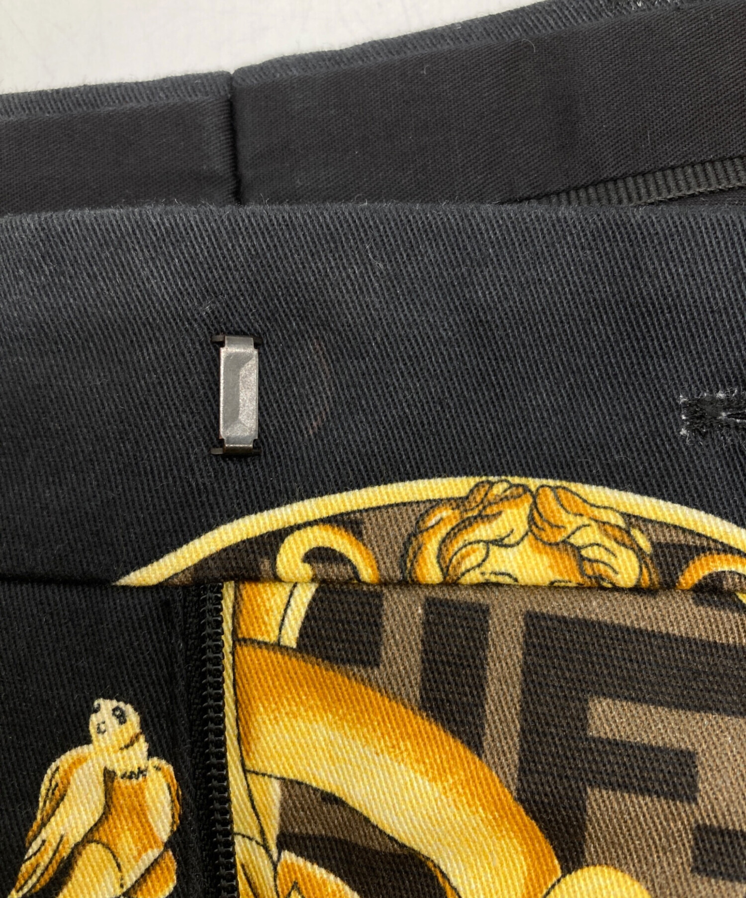 FENDI フェンディ イエローショートパンツ 海パン 水着 収納袋付き