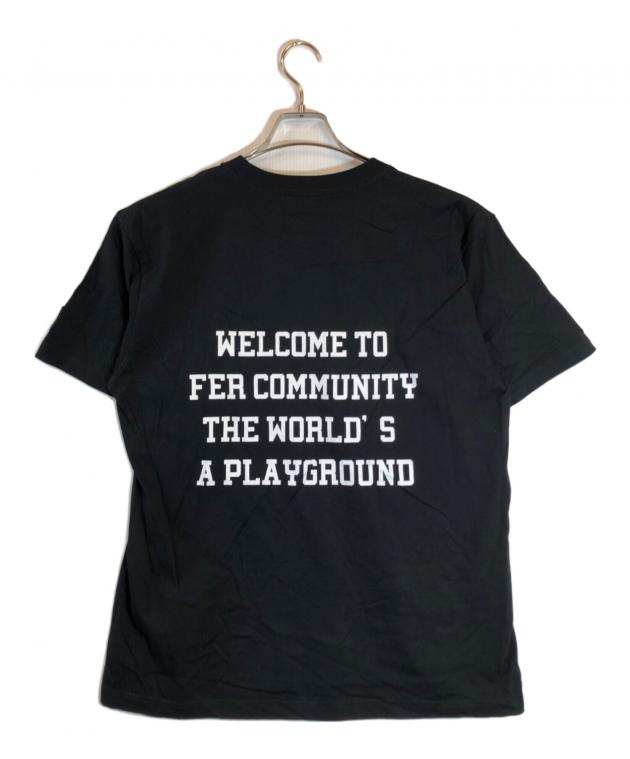 (定価30800)MARK&LONA マークアンドロナ・リメイクプリントTシャツ 中古・古着通販】MARK&LONA (マークアンドロナ) 半袖Tシャツ ブラック