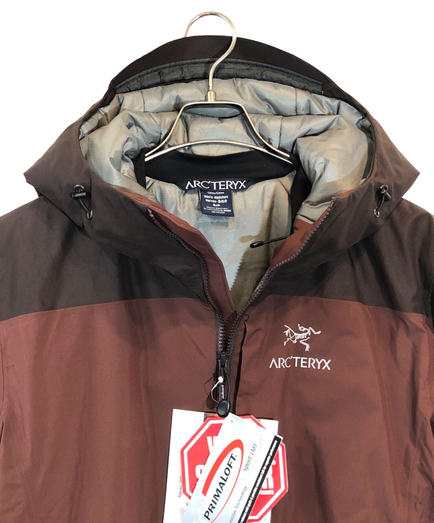 ARC'TERYX ダウンジャケット ブラウン/ブラック　vintage 美品 ARC'TERYX アークテリクス koda ゴアテックス ダウンジャケット メンズ