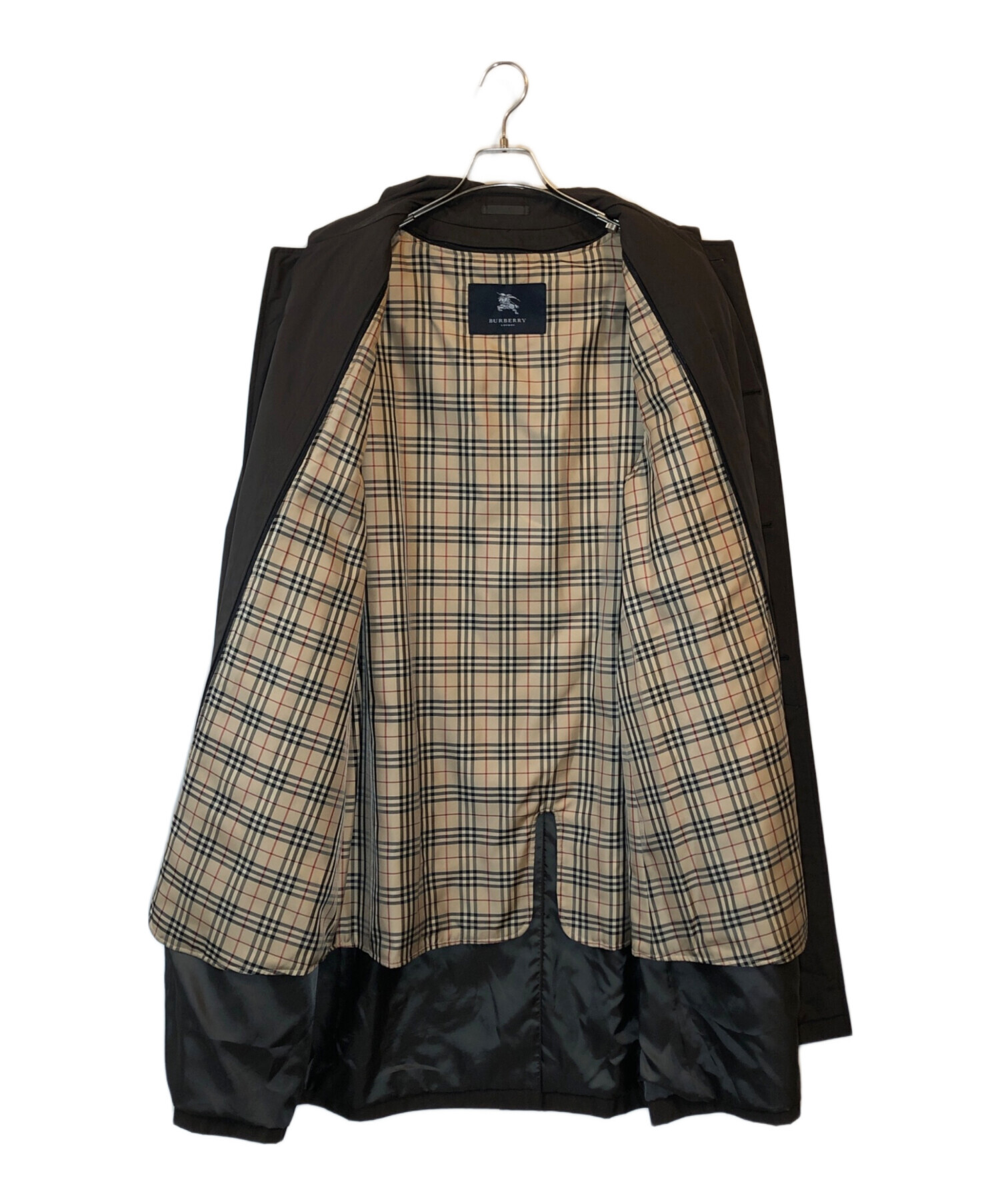【未使用•タグ付】バーバリーロンドン ステンカラーコート Lサイズ ライナー付き BURBERRY - バーバリー ロンドン ステンカラーコート バルマカーン