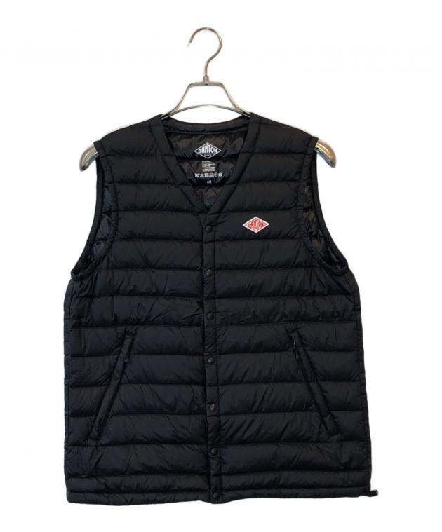 中古・古着通販】DANTON (ダントン) インナーダウンベスト ブラック 