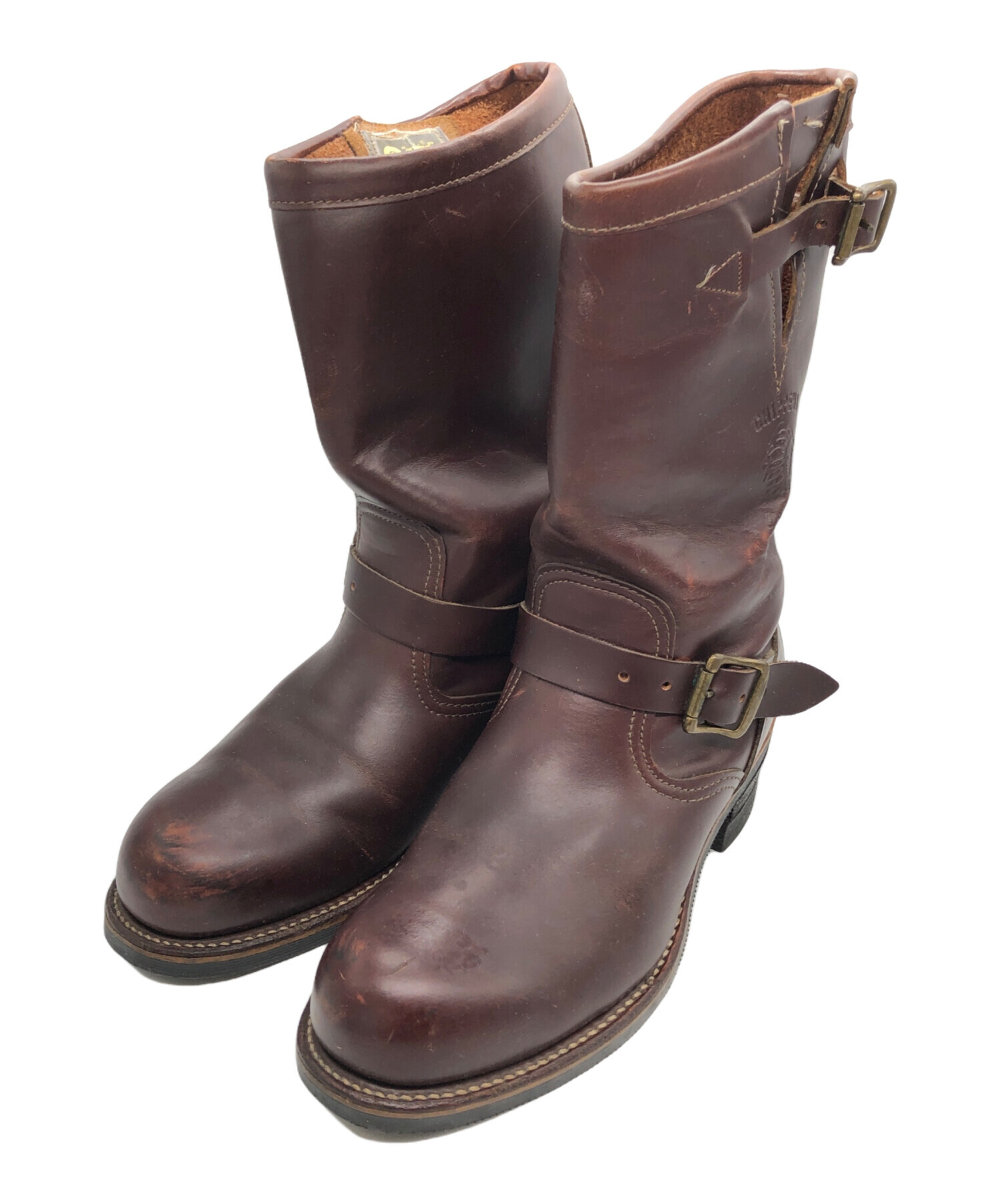 中古・古着通販】CHIPPEWA (チペワ) エンジニアブーツ ブラウン サイズ 