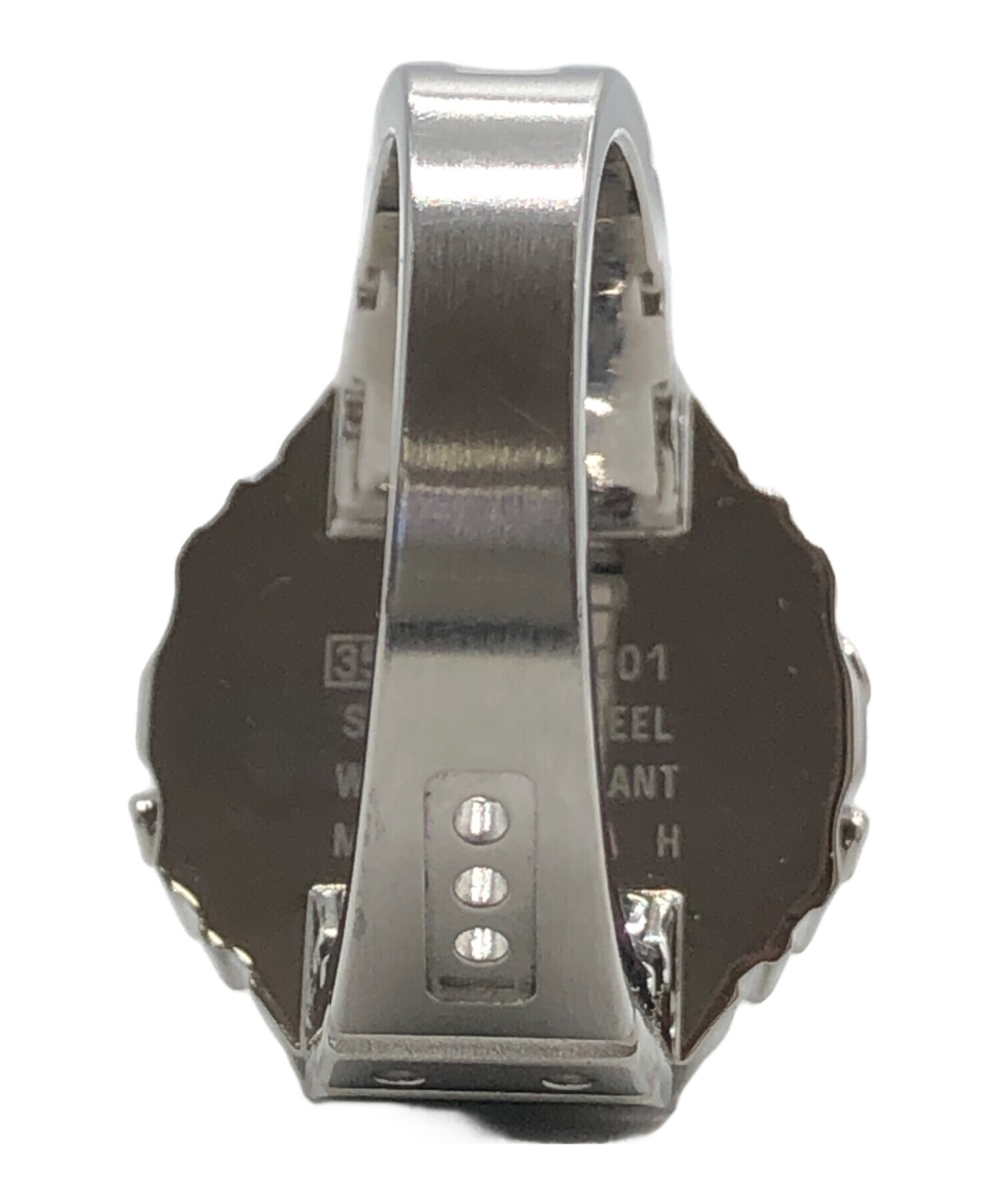 中古・古着通販】CASIO (カシオ) RING WATCH シルバー サイズ:21.5号