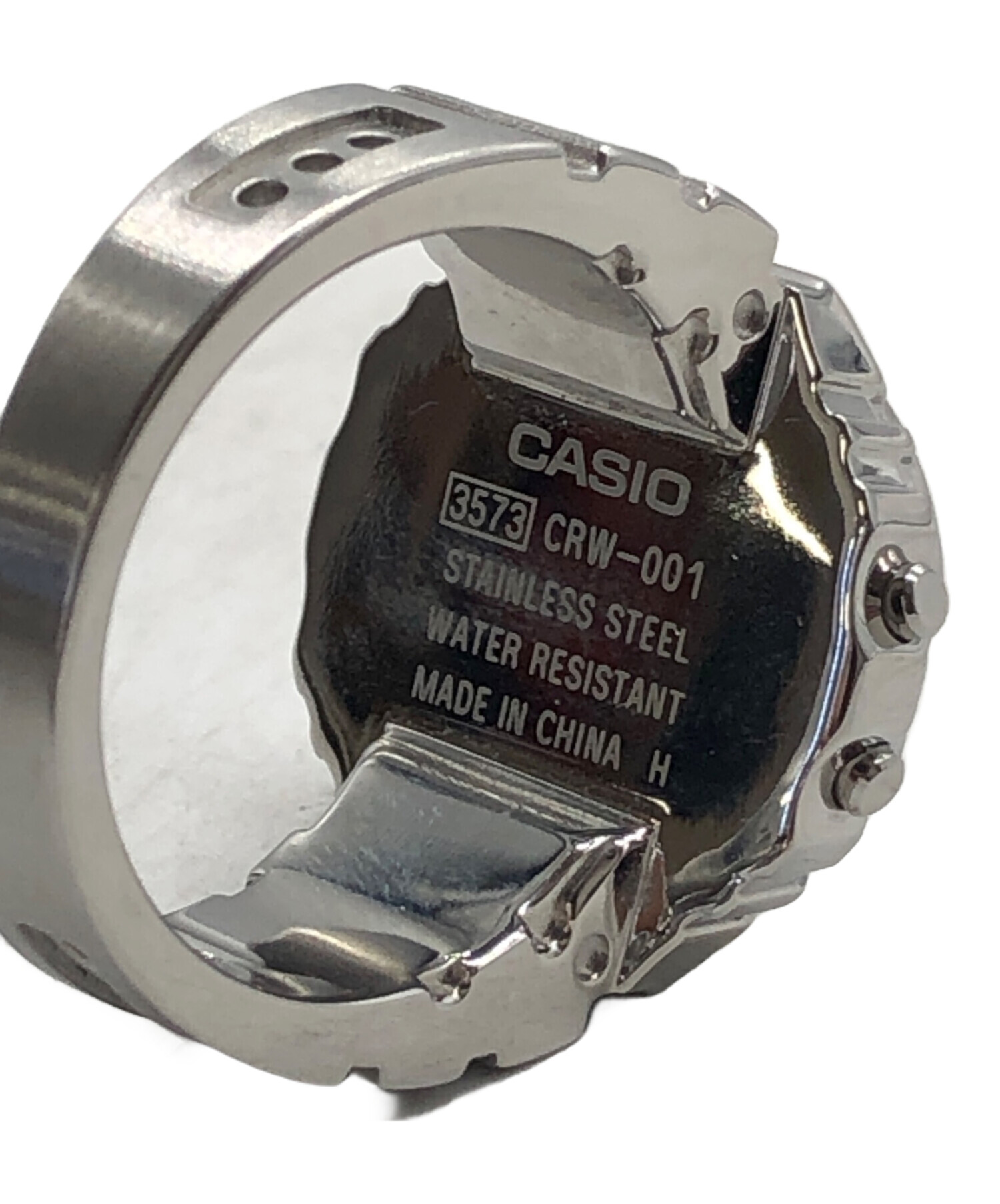 中古・古着通販】CASIO (カシオ) RING WATCH シルバー サイズ:21.5号