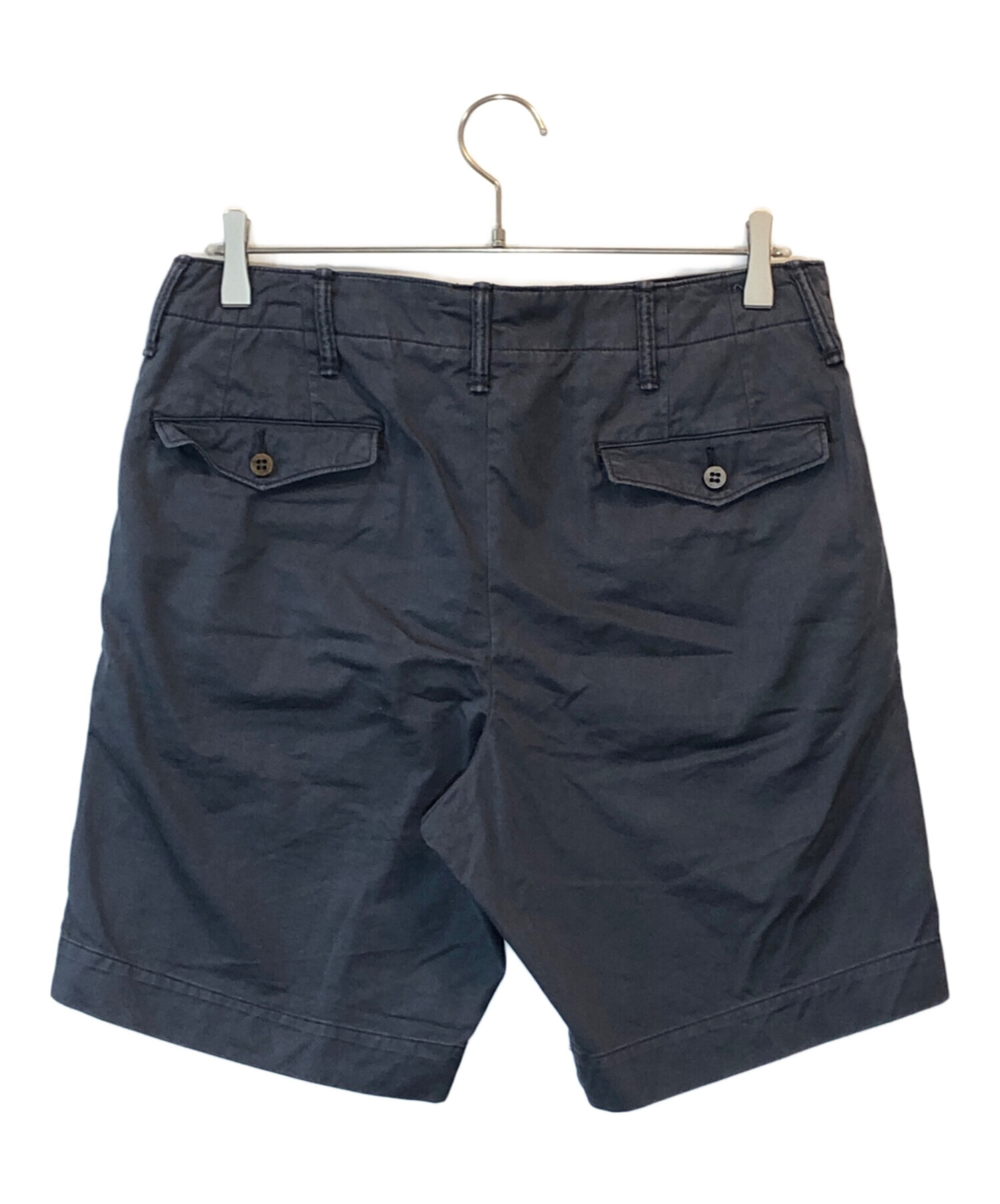 RRL ダブルアールエル　ショートパンツ　サイズ30 ブラック 中古・古着通販】RRL (ダブルアールエル) コットンツイルショート