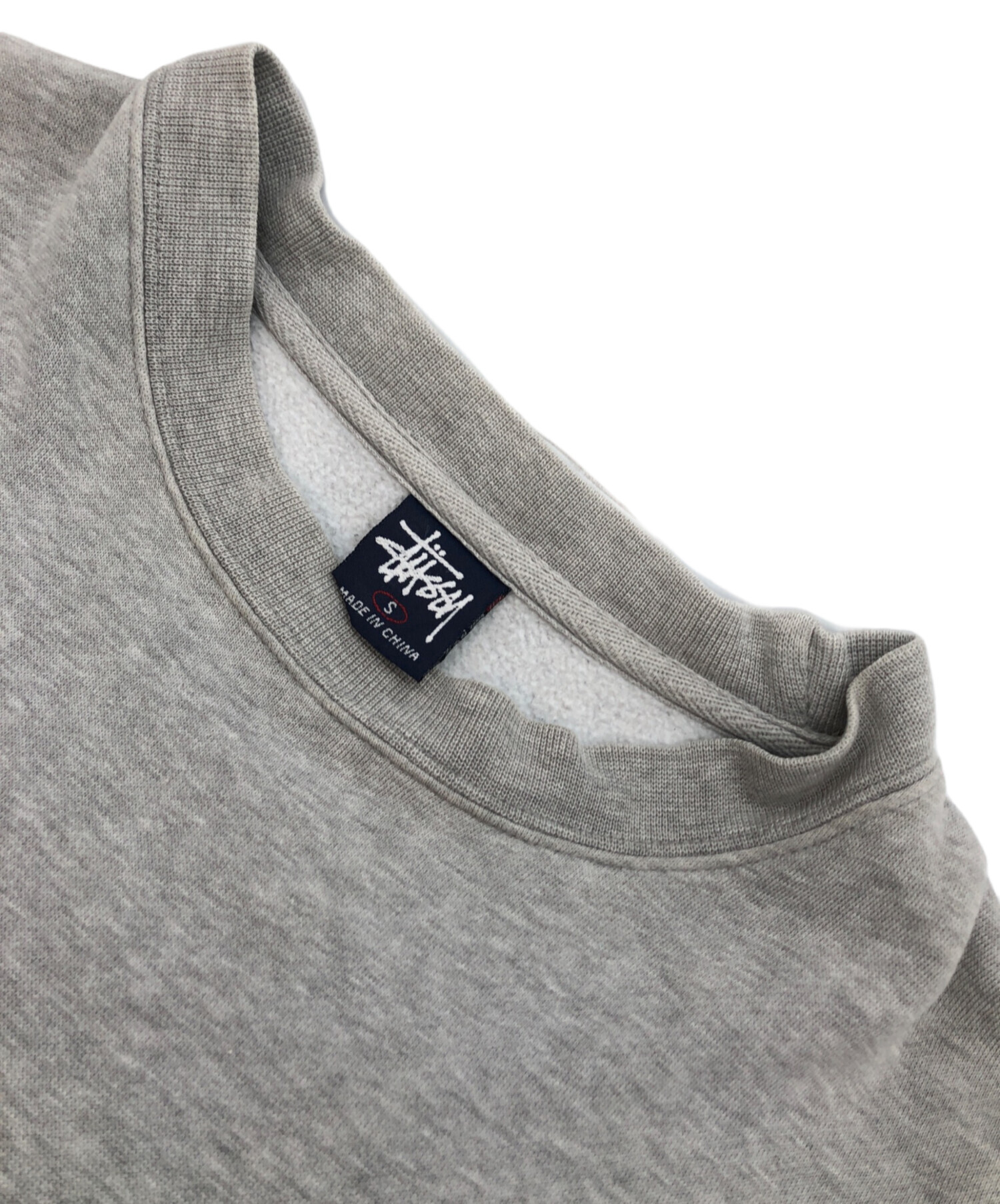 中古・古着通販】stussy (ステューシー) バイカラースウェット グレー 