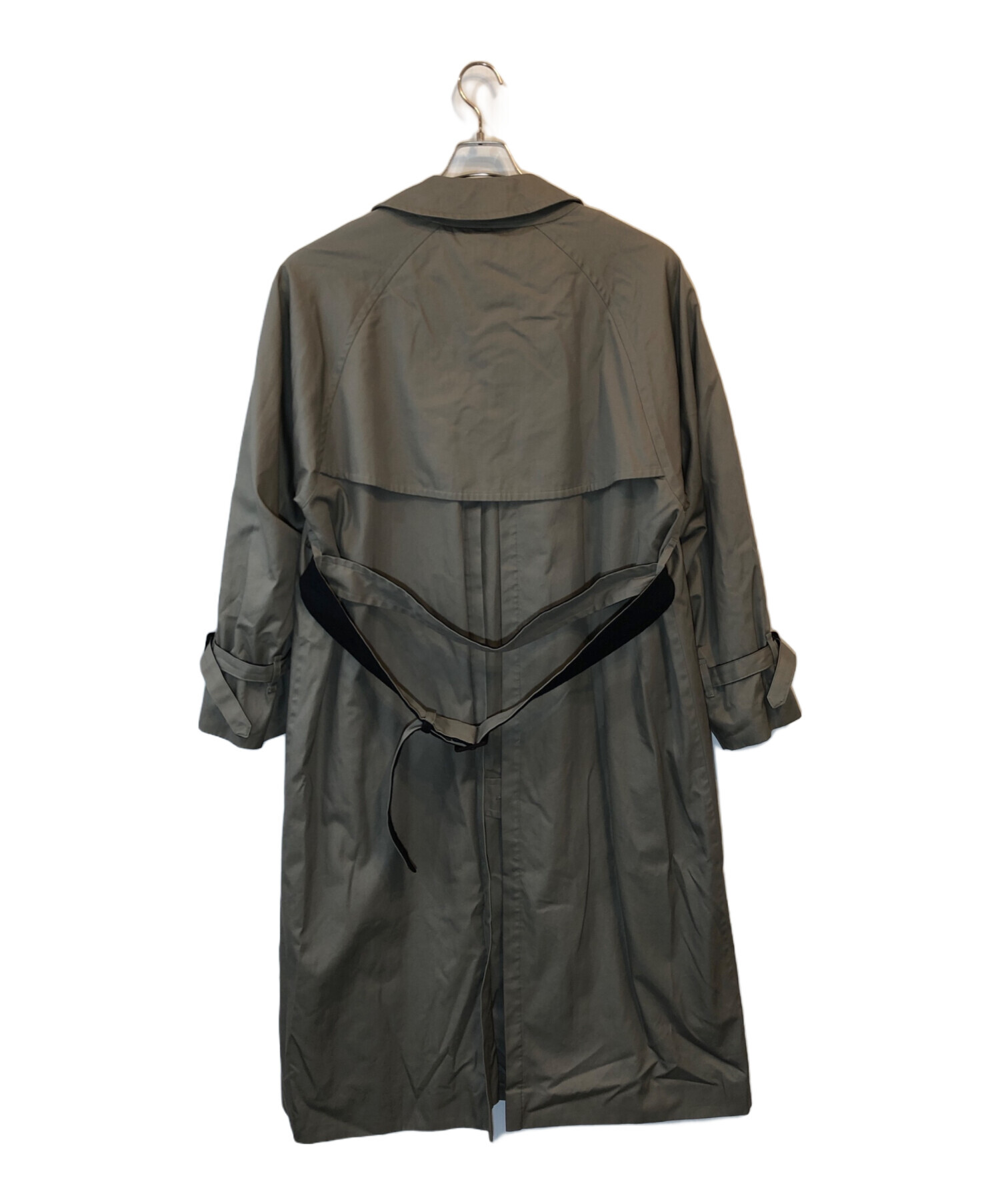 中古・古着通販】YOKE (ヨーク) REVERSIBLE TRENCH COAT カーキ