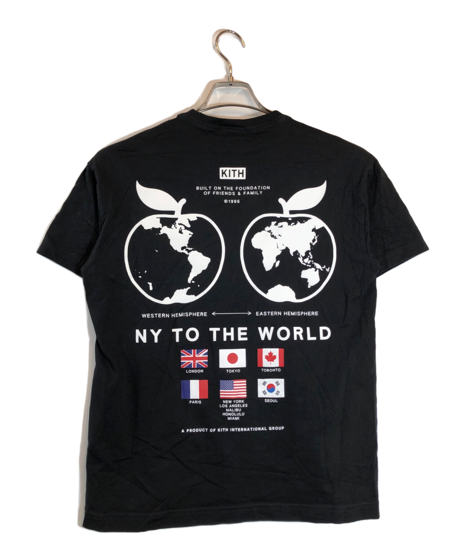 新品未使用　kith Tシャツ 中古・古着通販】KITH (キス) プリントTシャツ ブラック サイズ:XS