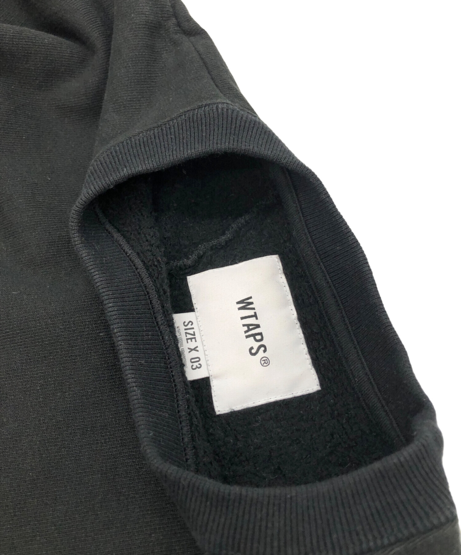 中古・古着通販】WTAPS (ダブルタップス) OBJ 01 / SWEATER ブラック 