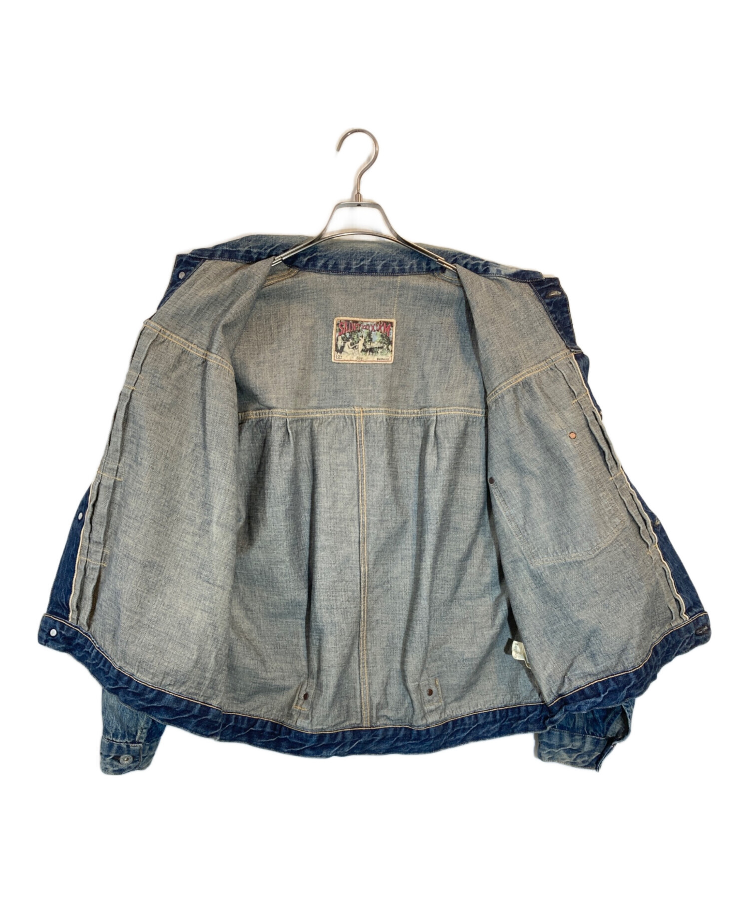 25SS SAINT M セントマイケルBerBerJin DENIMサイズM SAINT M×××××× - セントマイケル25SS ベルベルジン BJ_DENIM JACKET(SM