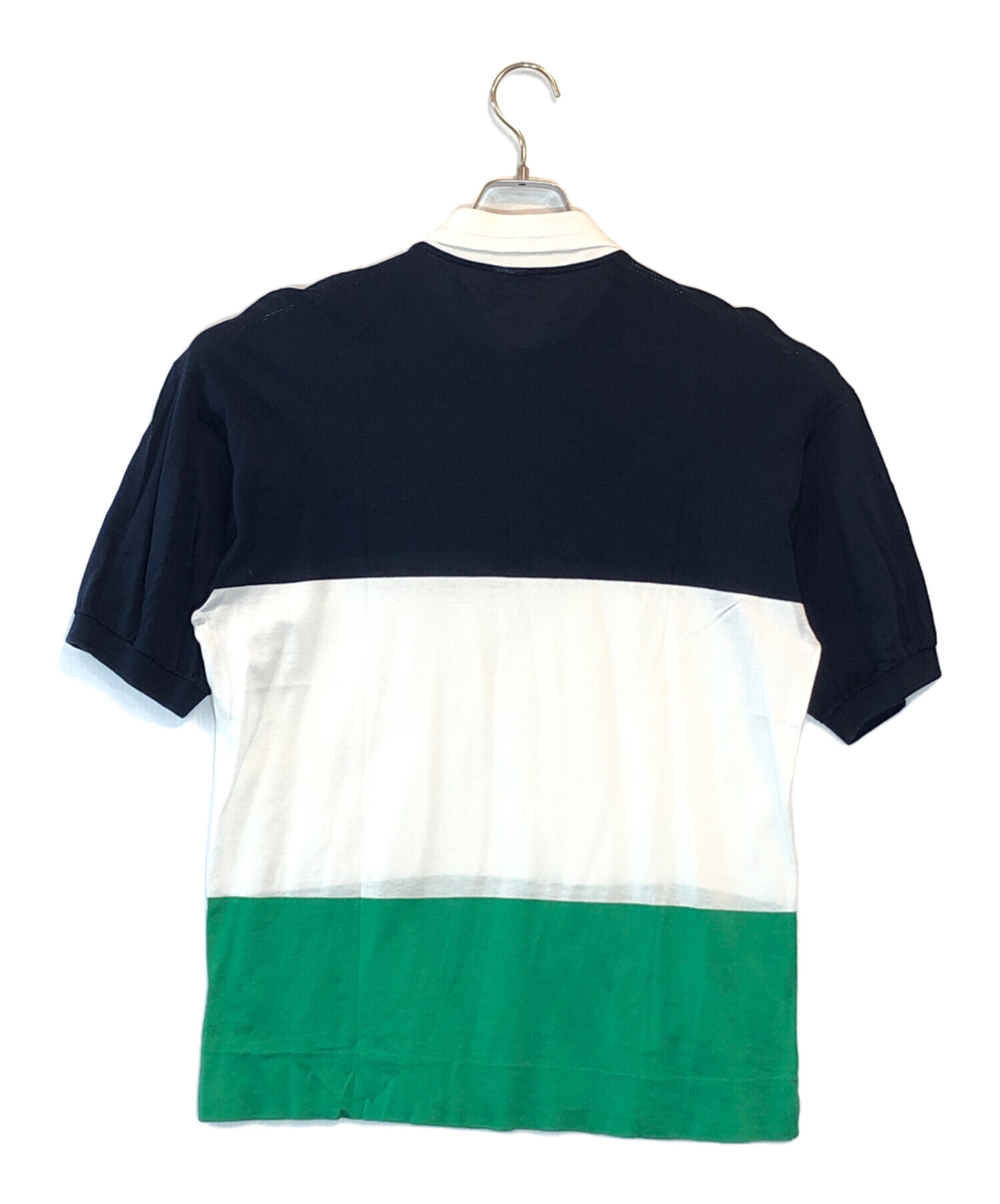 中古・古着通販】GUCCI (グッチ) ポロシャツ ネイビー サイズ:L