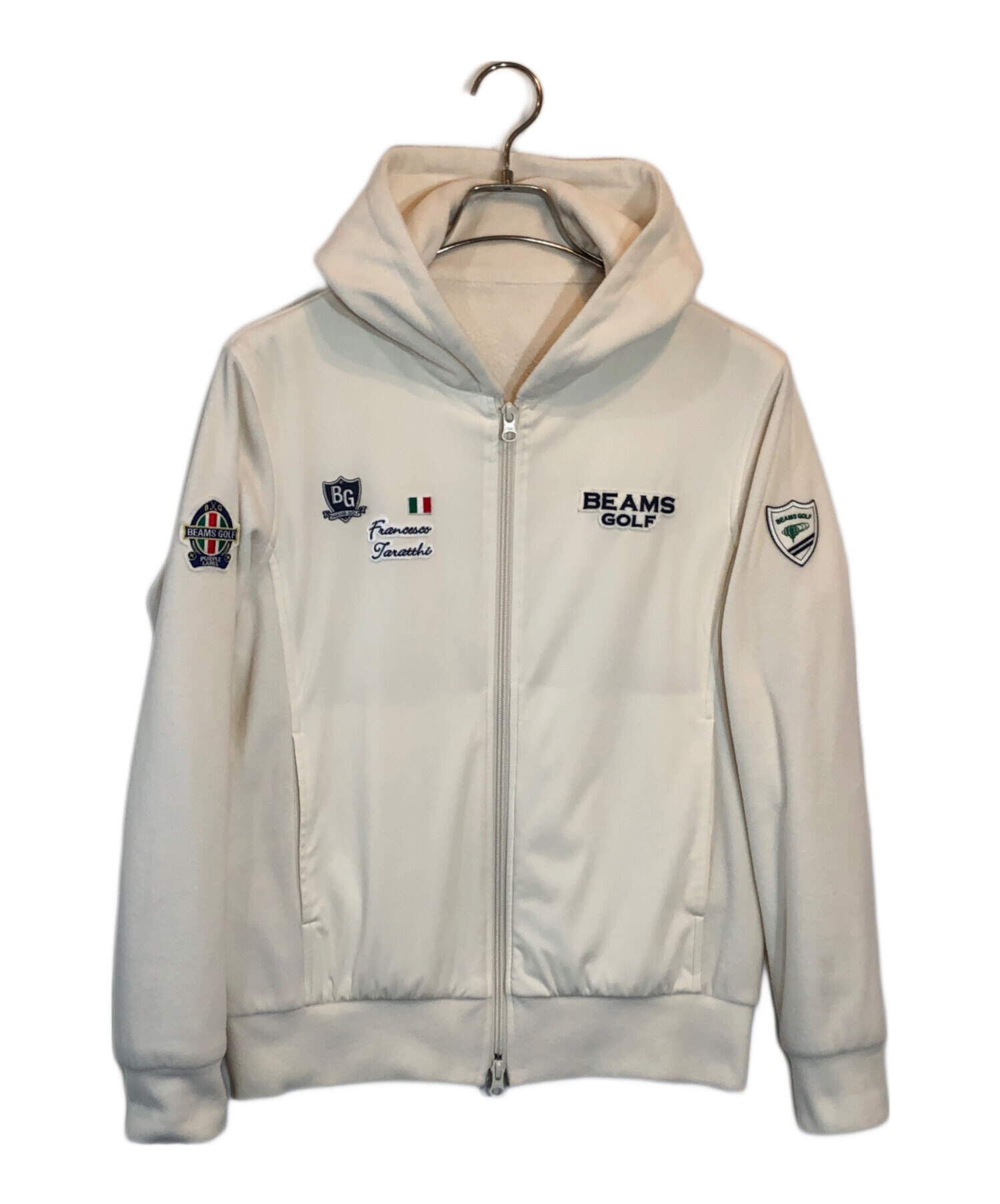 BEAMS GOLF フリースパーカー ベージュ L ビームスゴルフ BEAMS GOLF フリースパーカー ベージュ L ビームスゴルフ BEAMS GOLF