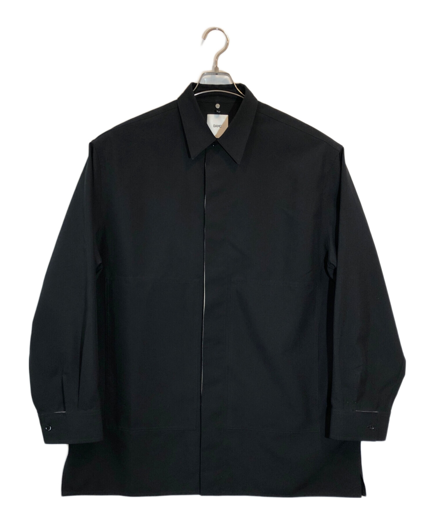 中古・古着通販】OAMC (オーエーエムシー) DAVIS SHIRT ブラック