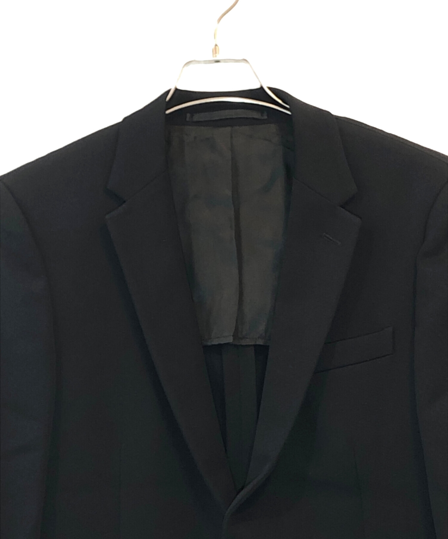 中古・古着通販】PRADA (プラダ) 2Bブレザージャケット ブラック 