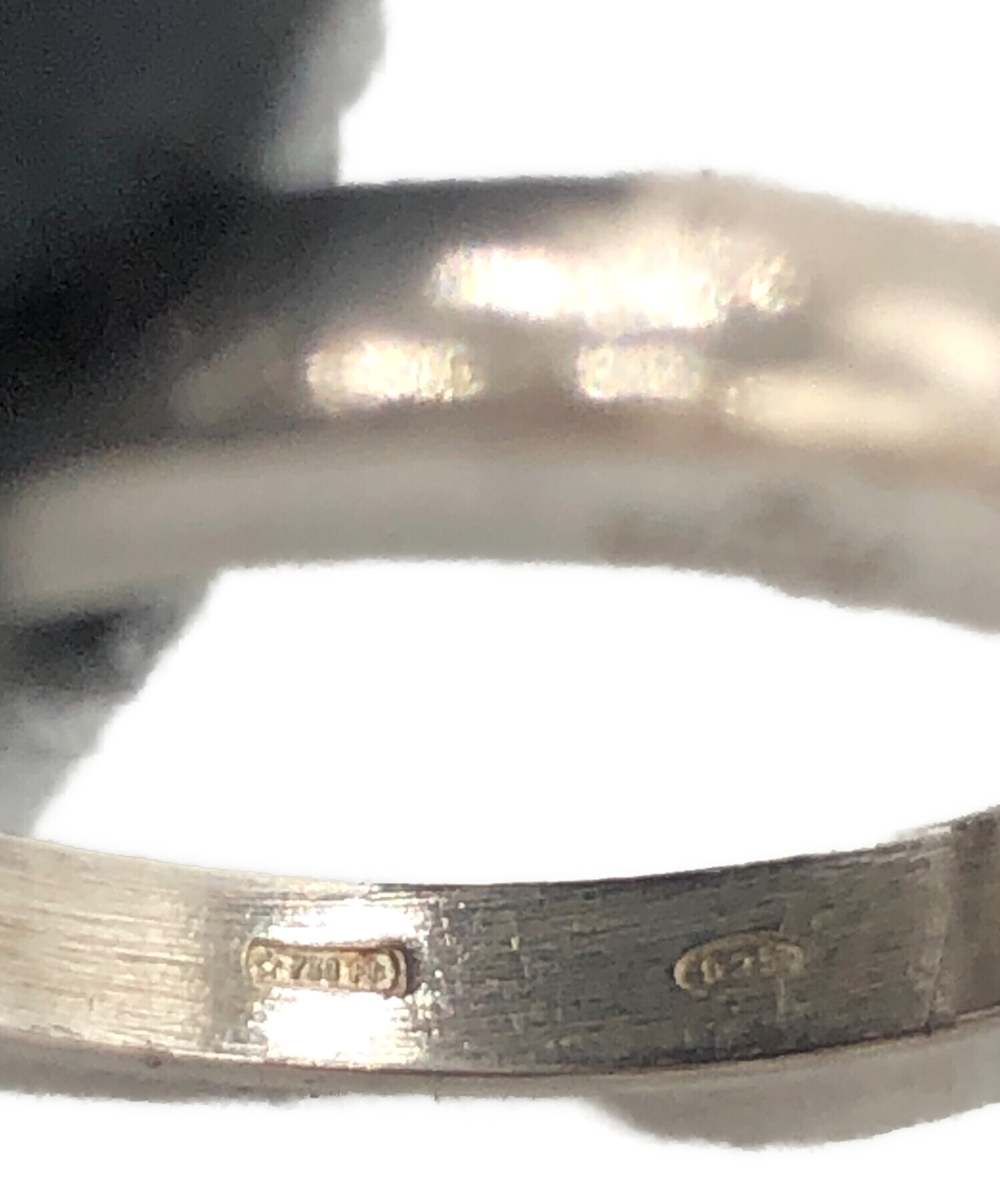 中古・古着通販】GUCCI (グッチ) オクタゴンリング シルバー サイズ 