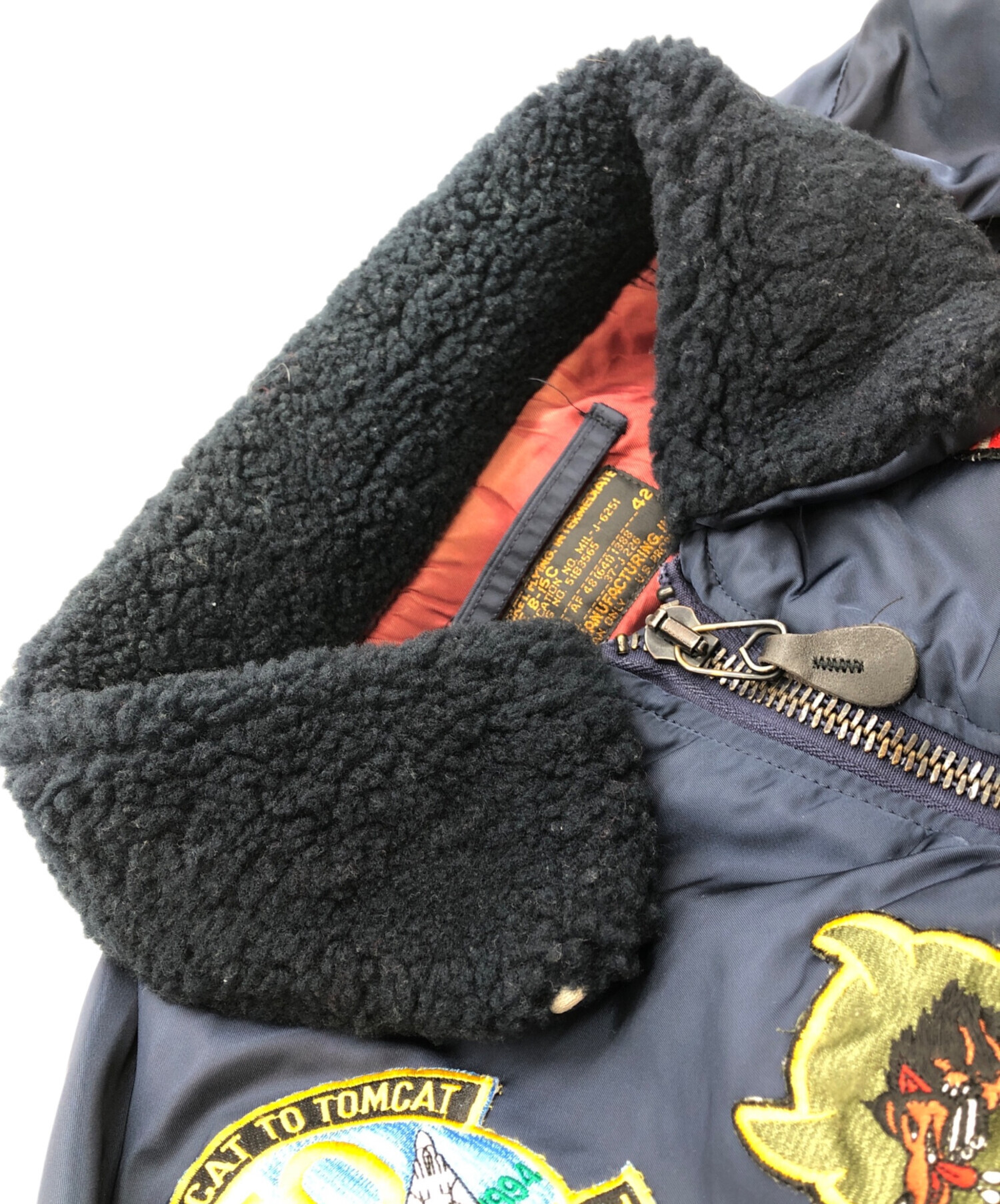 中古・古着通販】U.S AIR FORCE (ユーエスエアフォース) TYPE B-15C