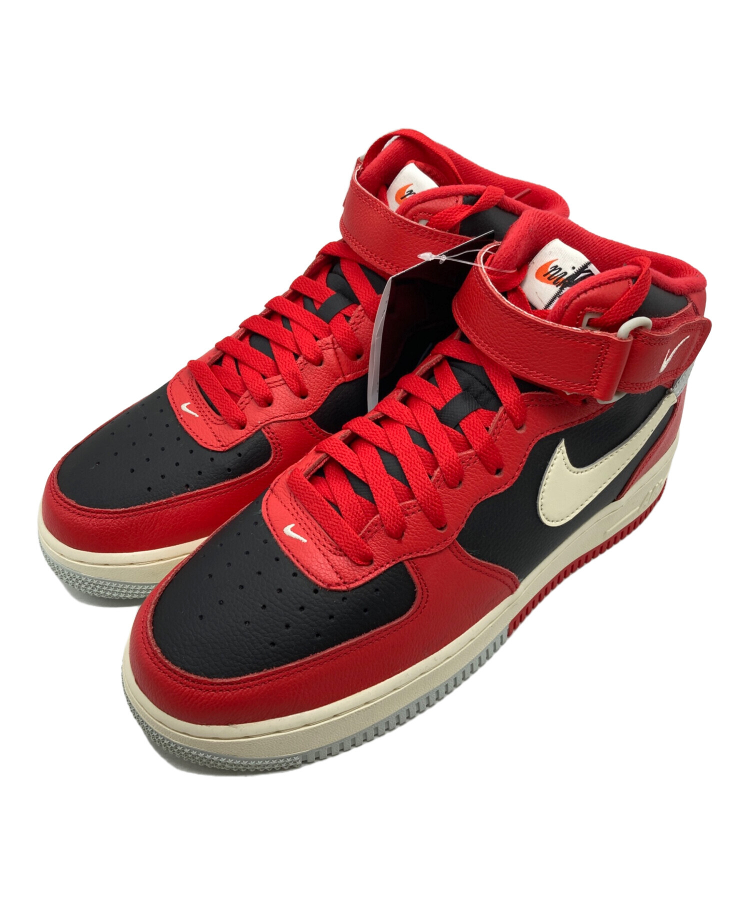 中古・古着通販】NIKE (ナイキ) Air Force 1 Mid Split レッド サイズ 