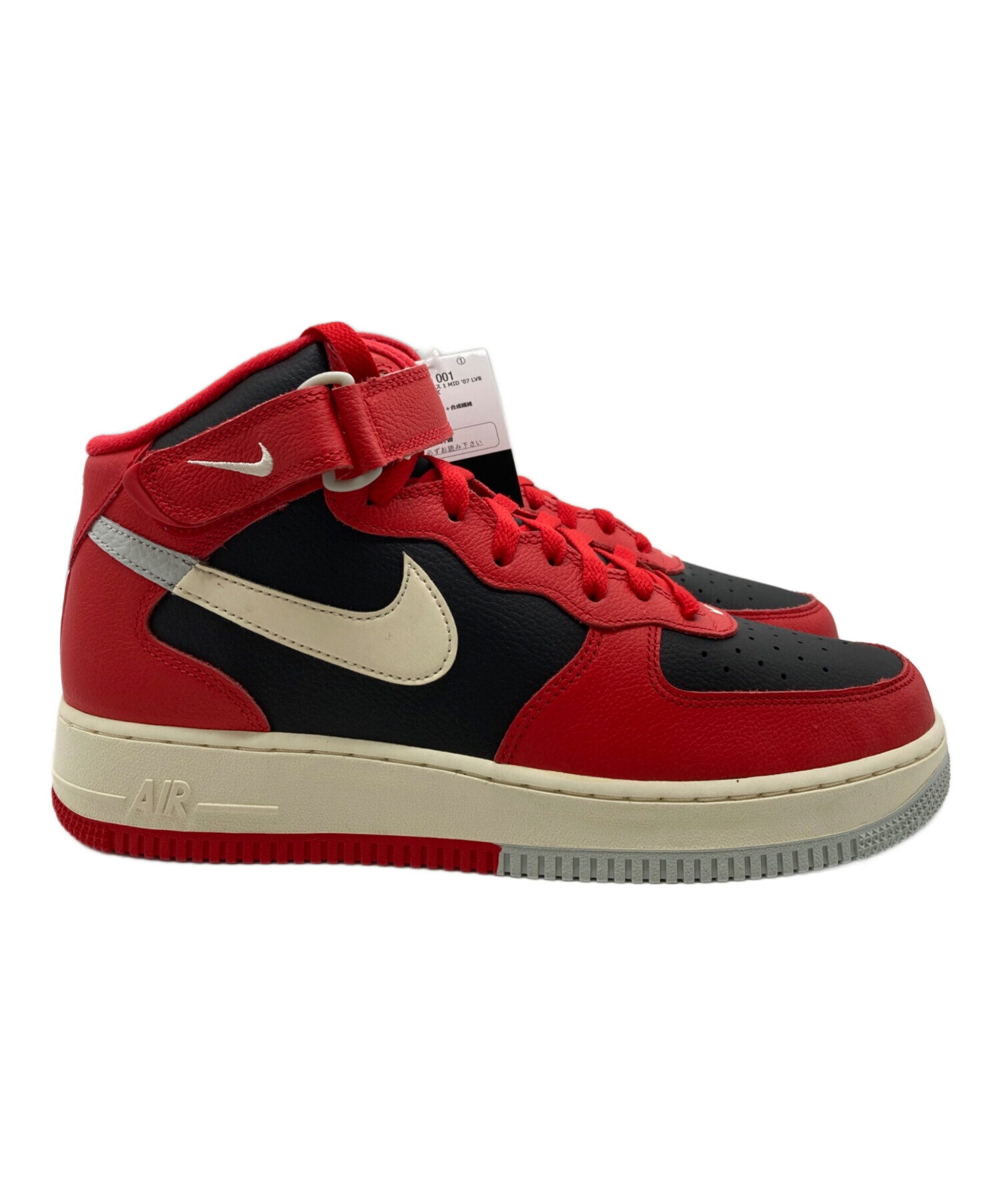 中古・古着通販】NIKE (ナイキ) Air Force 1 Mid Split レッド サイズ 