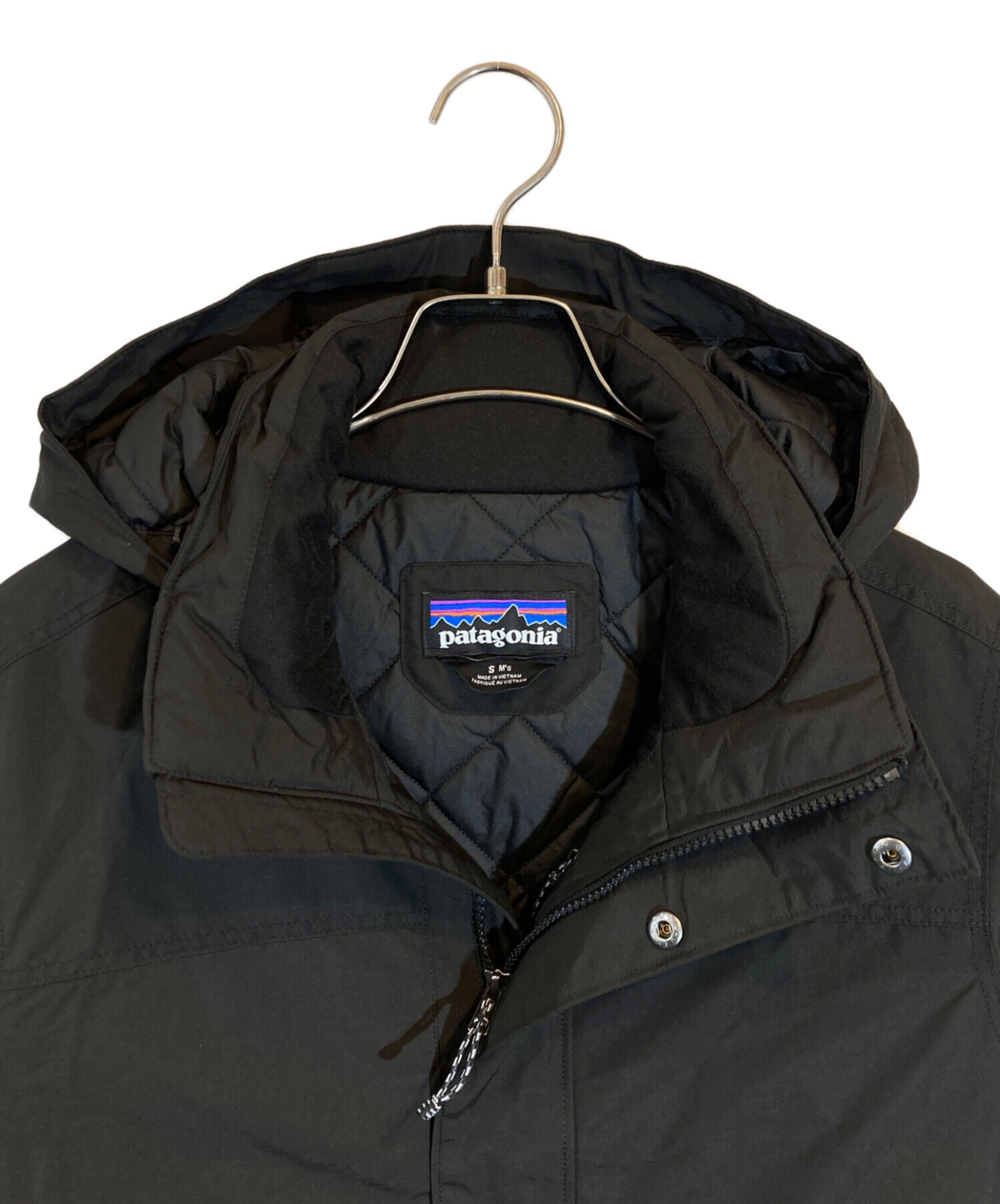 美品 パタゴニア イスマスジャケット 内ボア 黒ブラック 状態良好 M patagonia PATAGONIA パタゴニア イスマス ジャケット ISTHMUS JACKET