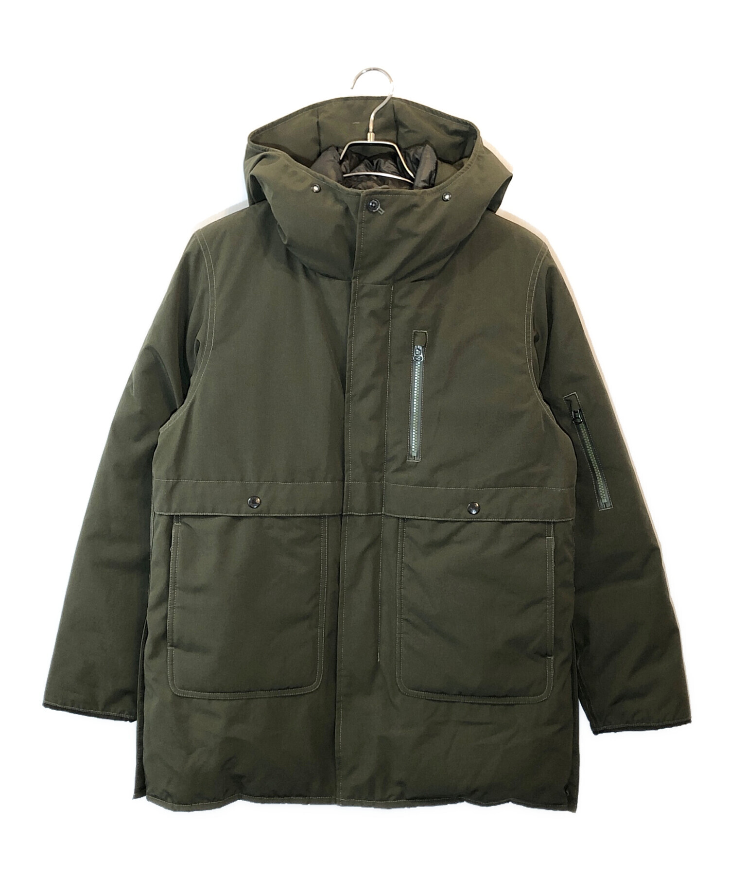 中古・古着通販】nanamica (ナナミカ) ダウンジャケット オリーブ