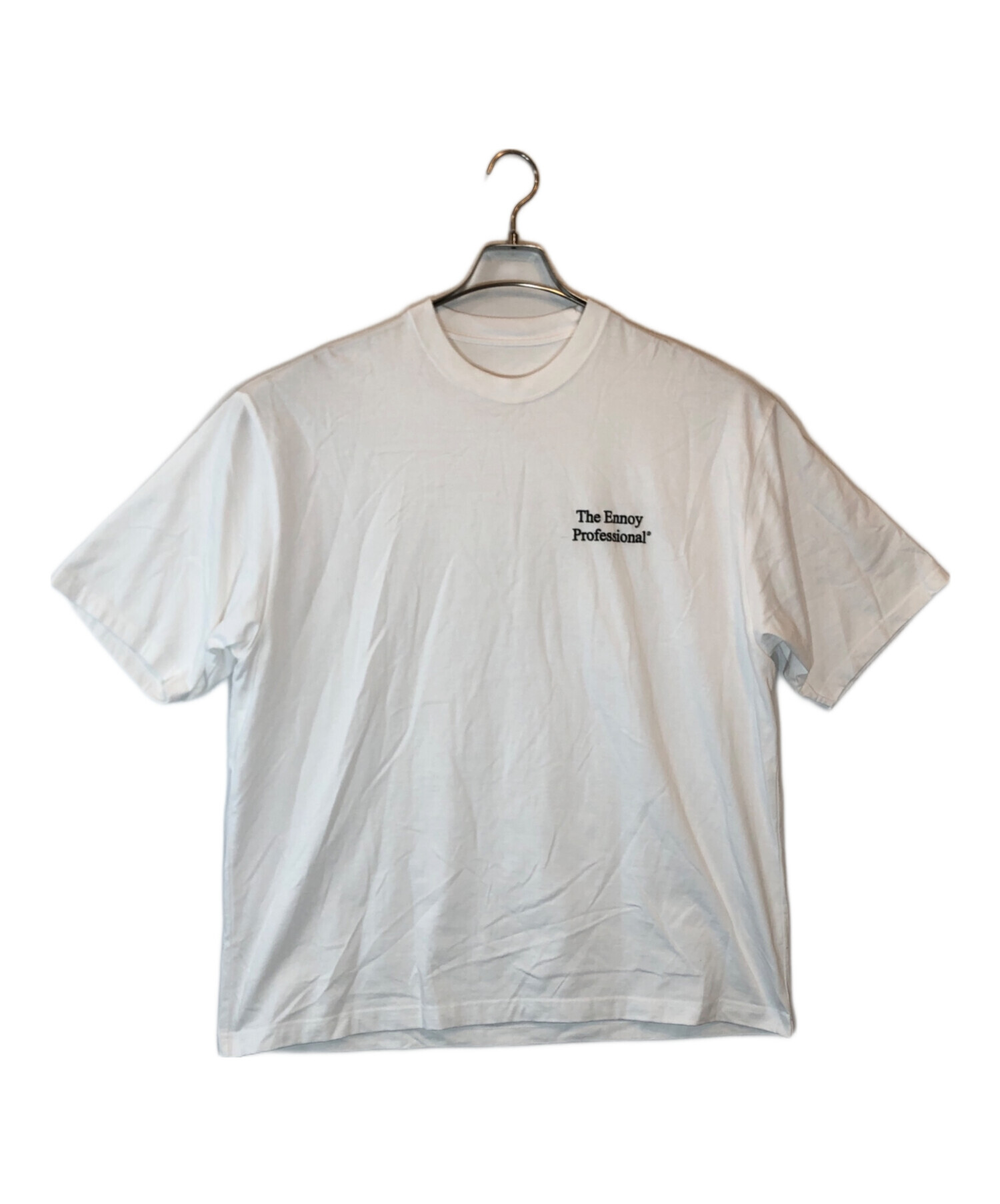 中古・古着通販】ENNOY (エンノイ) Tシャツ ホワイト サイズ:SIZE XL