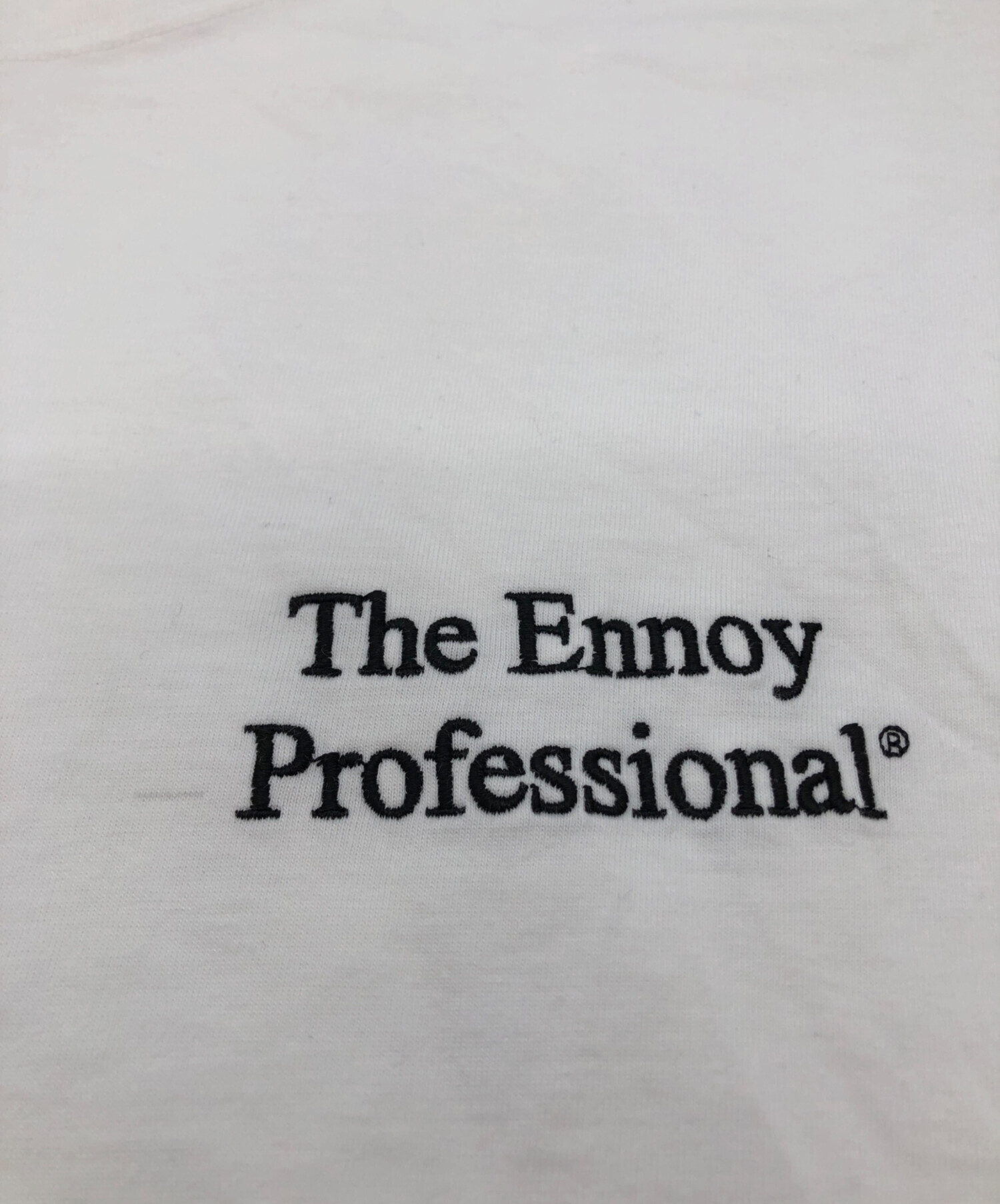 中古・古着通販】ENNOY (エンノイ) Tシャツ ホワイト サイズ:SIZE XL