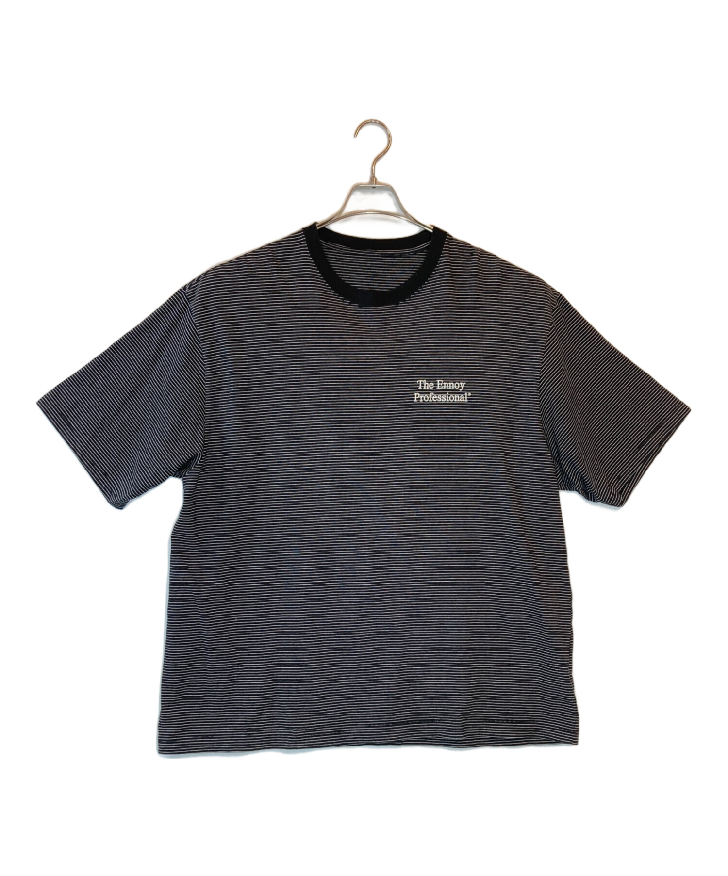 ennoy PANEL BORDER S/S T-SHIRT (BLACK) M