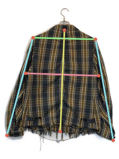 中古・古着通販】UNDERCOVER (アンダーカバー) ジップアップチェック