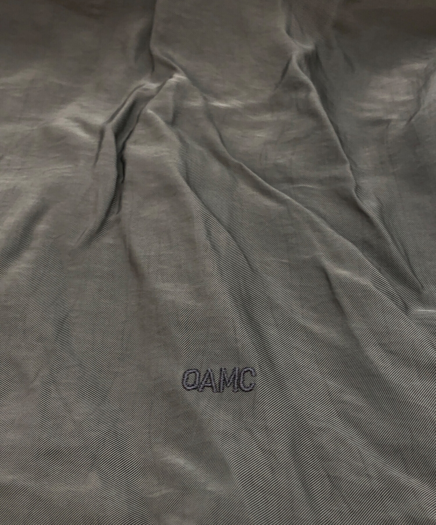 中古・古着通販】OAMC (オーエーエムシー) Alpha Shirt グレー サイズ