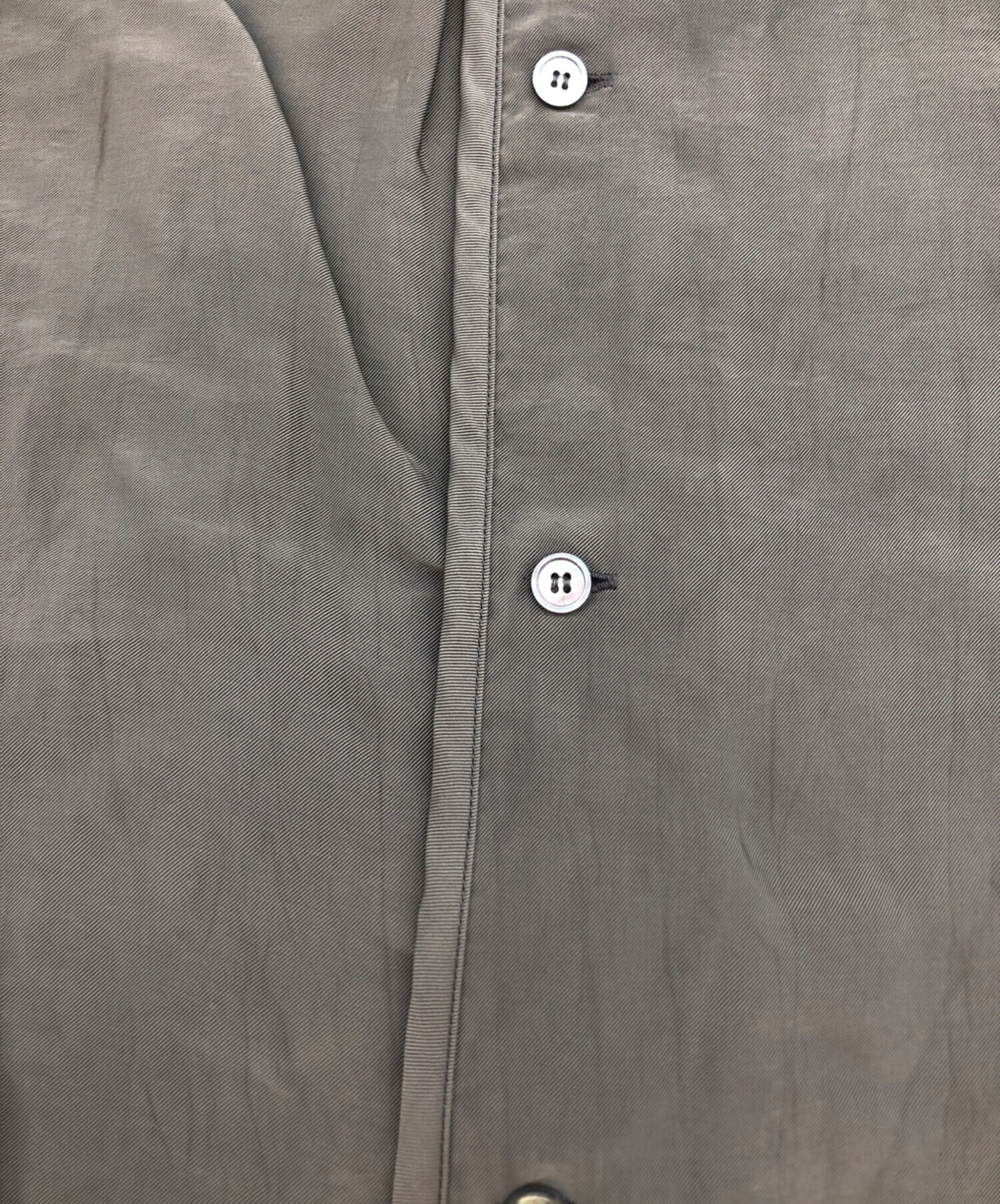 中古・古着通販】OAMC (オーエーエムシー) Alpha Shirt グレー サイズ