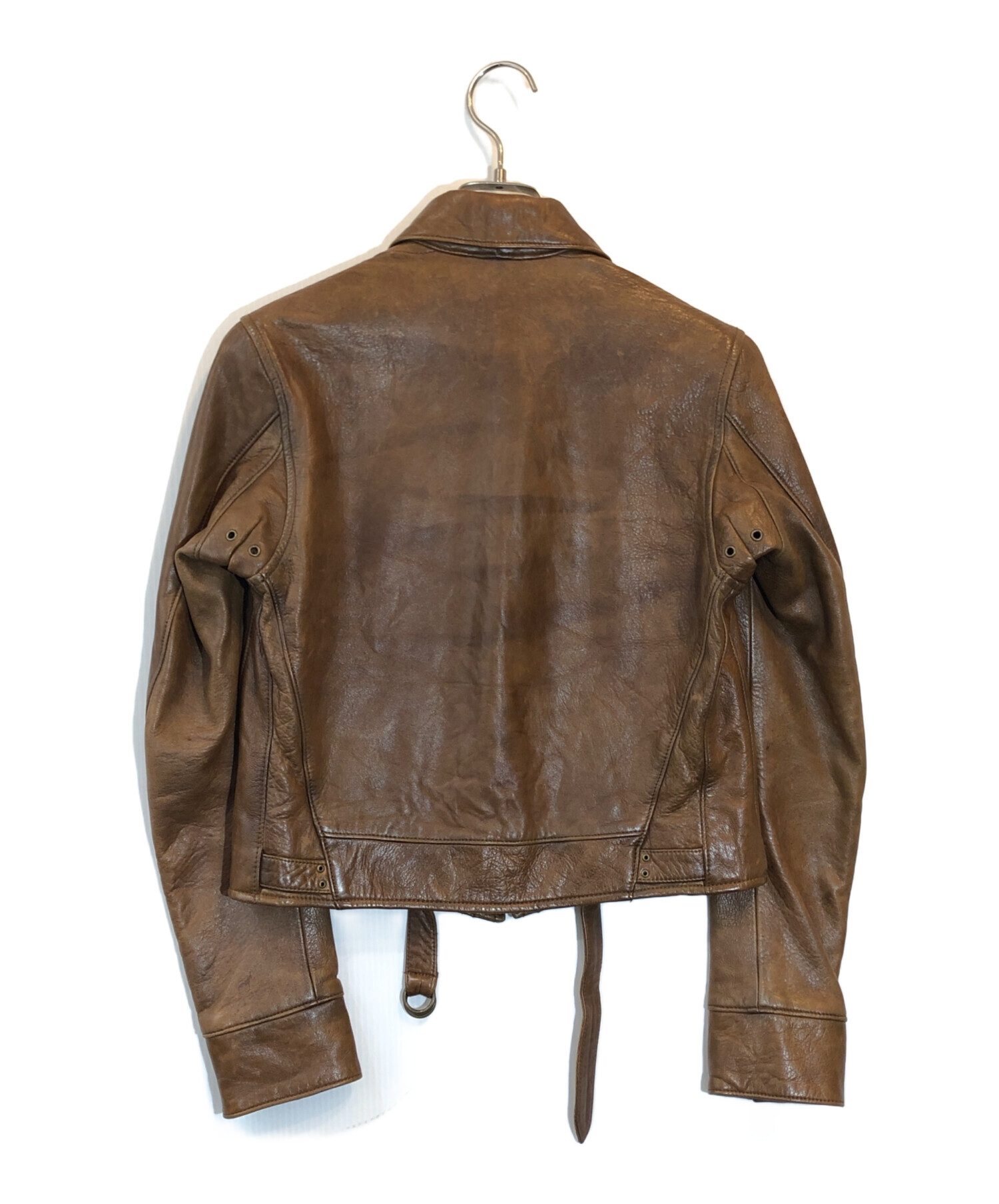 中古・古着通販】RALPH LAUREN (ラルフローレン) レザーショート 