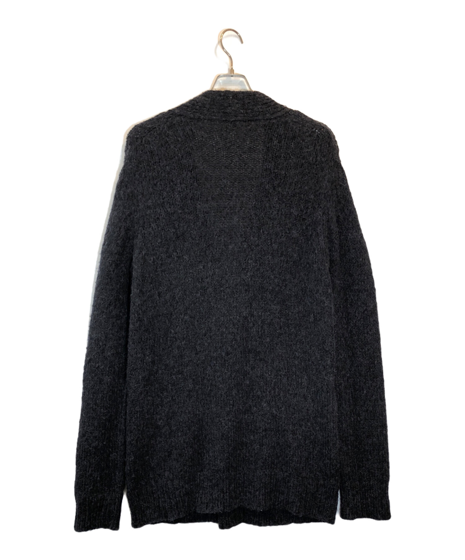 ANN DEMEULEMEESTER カーディガン　ブラック　アルパカ ANN DEMEULEMEESTER カーディガン ブラック アルパカ