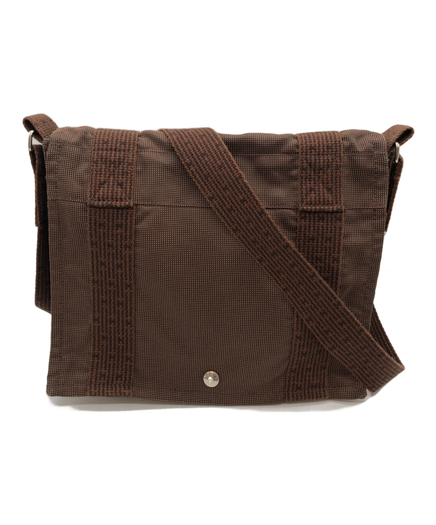 中古・古着通販】HERMES (エルメス) ショルダーバッグ ブラウン