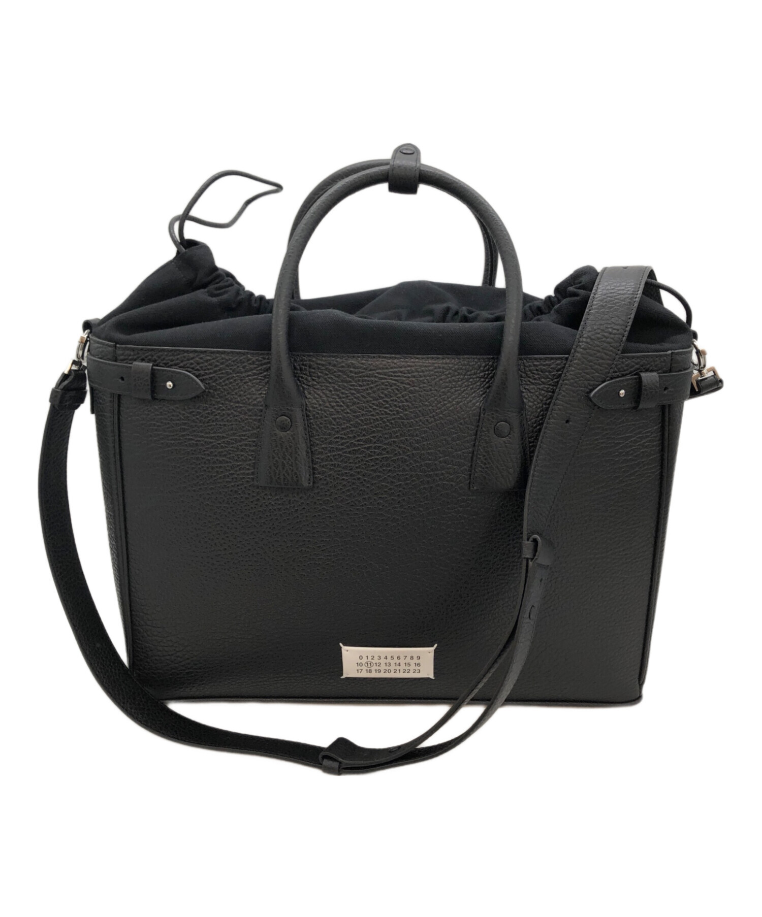 中古・古着通販 Maison Margiela メゾンマルジェラ 5AC レザー トートバッグ ショルダーバッグ ブラック ブランド・古着通販 トレファク公式 TREFAC FASHION スマホサイト
