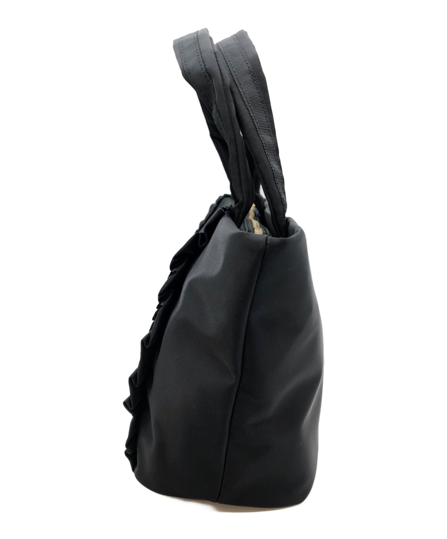 中古・古着通販】TOCCA (トッカ) フリル 2WAYバッグ ブラック 