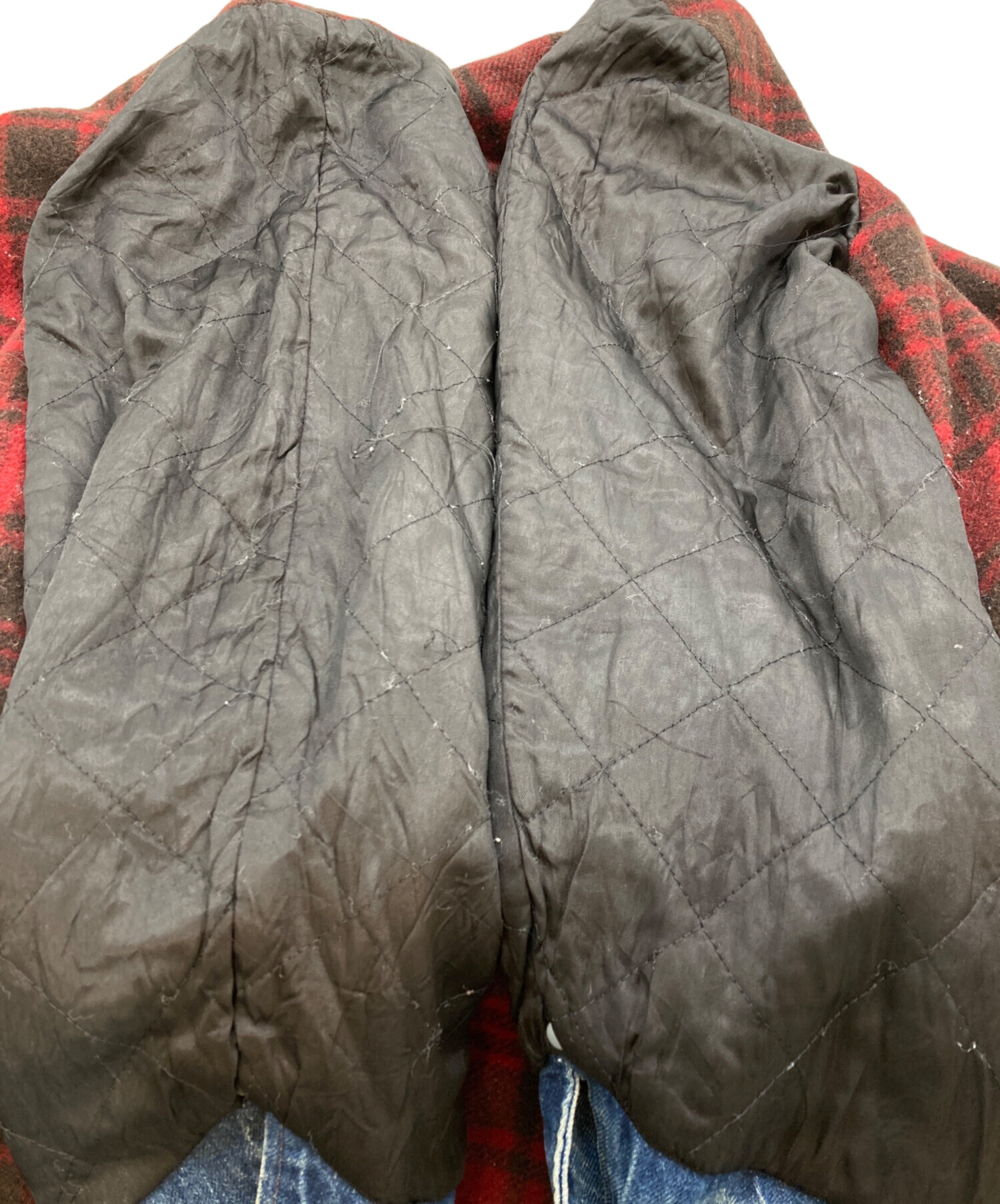 ラルフローレン　カバーオール　ビッグサイズ　襟コーデュロイ　ブルー　古着 中古・古着通販】POLO RALPH LAUREN (ポロ・ラルフローレン) 襟