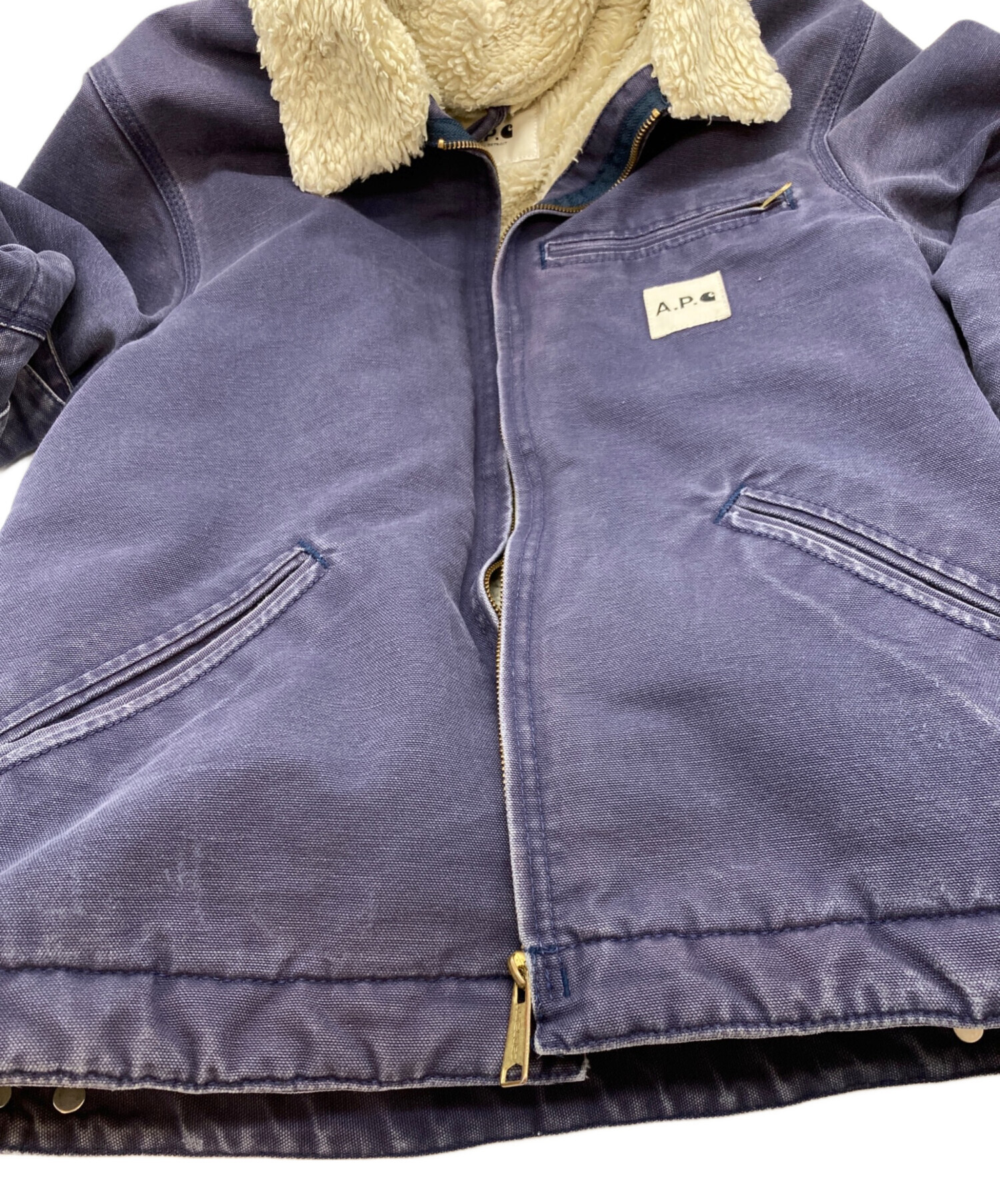 中古・古着通販】CarHartt (カーハート) A.P.C. (アーペーセー) 裏
