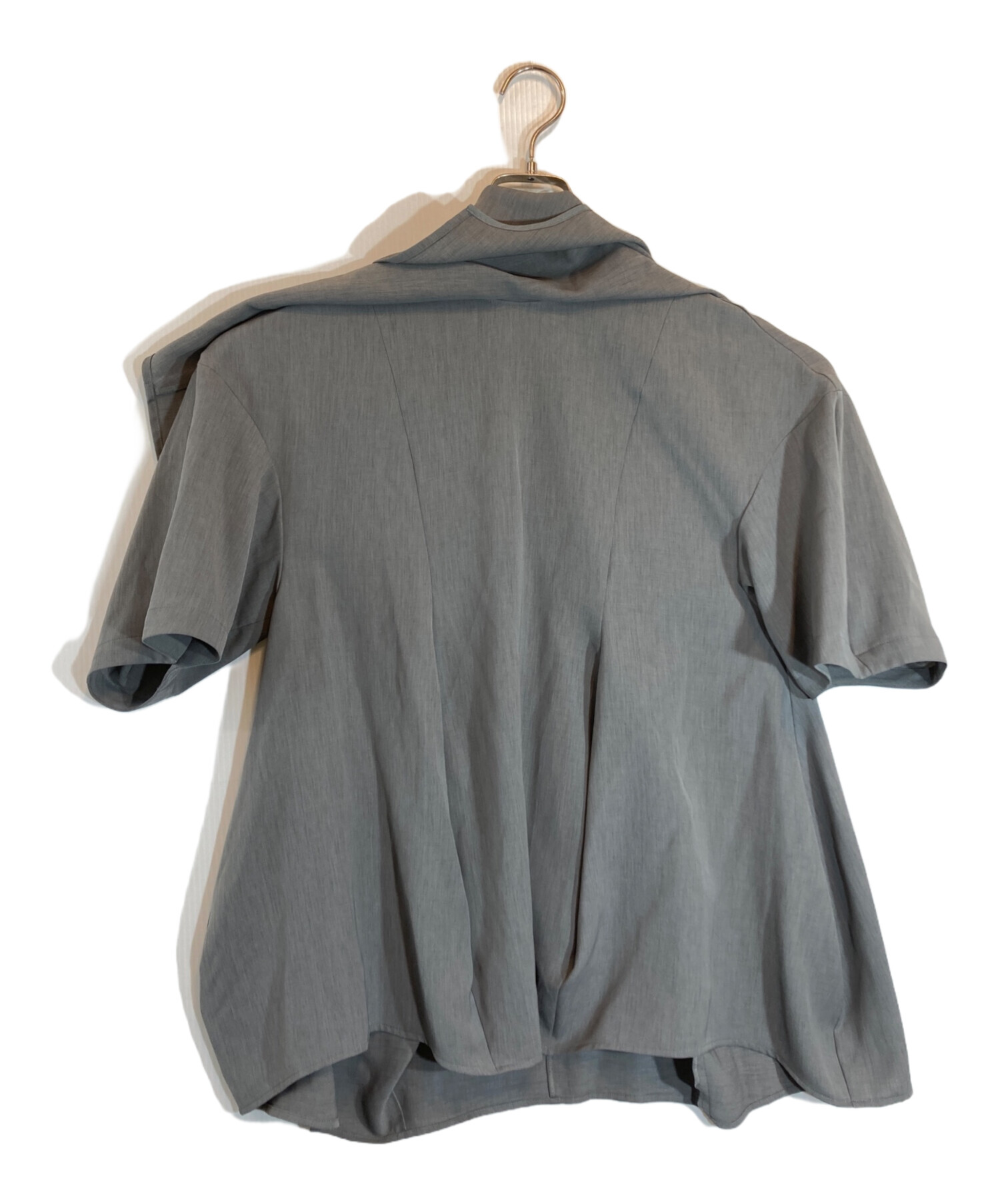 中古・古着通販】ENFOLD (エンフォルド) CAPE-COLLAR PULLOVER グレー