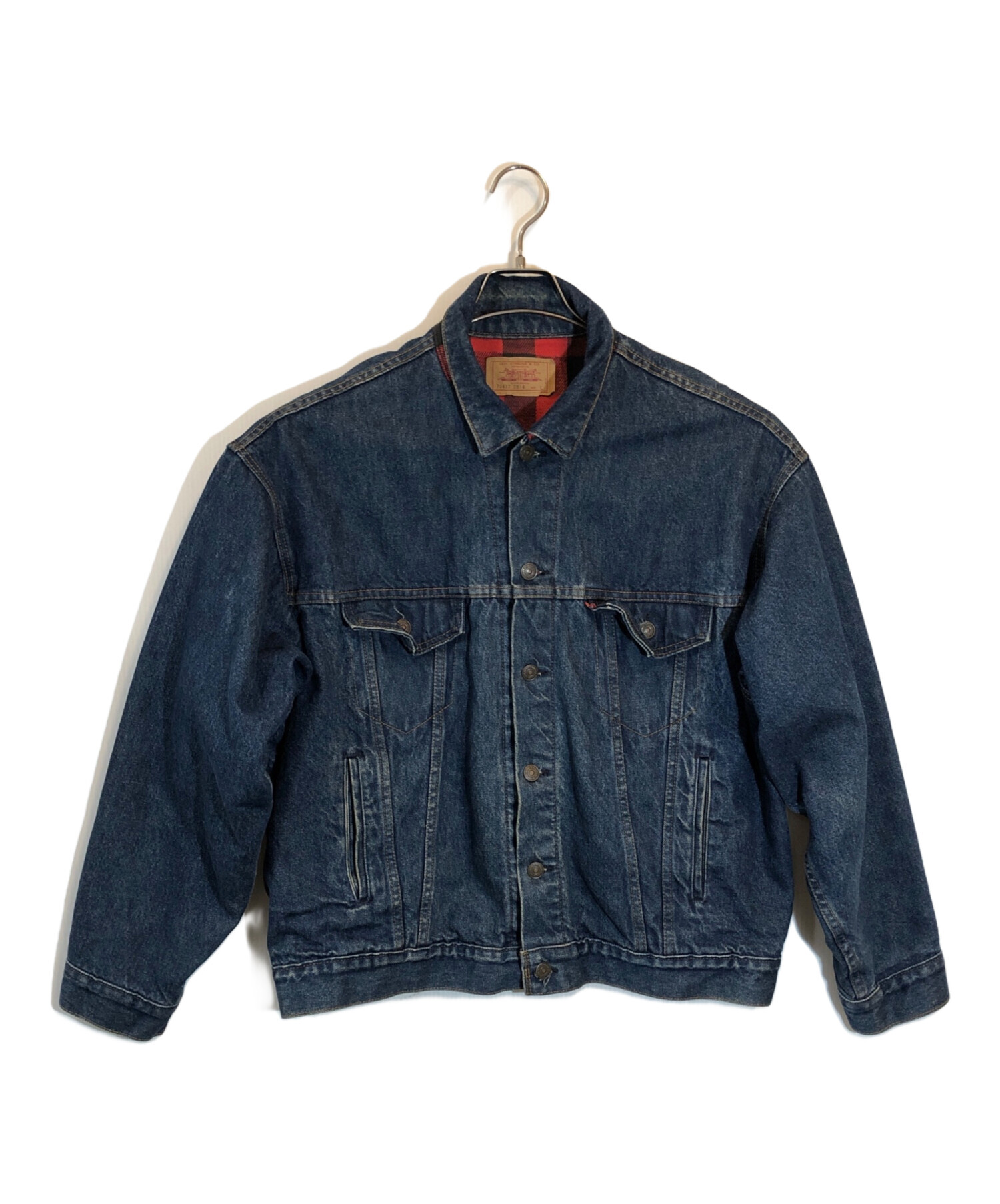 中古・古着通販】LEVI'S (リーバイス) ネルライナーデニムジャケット