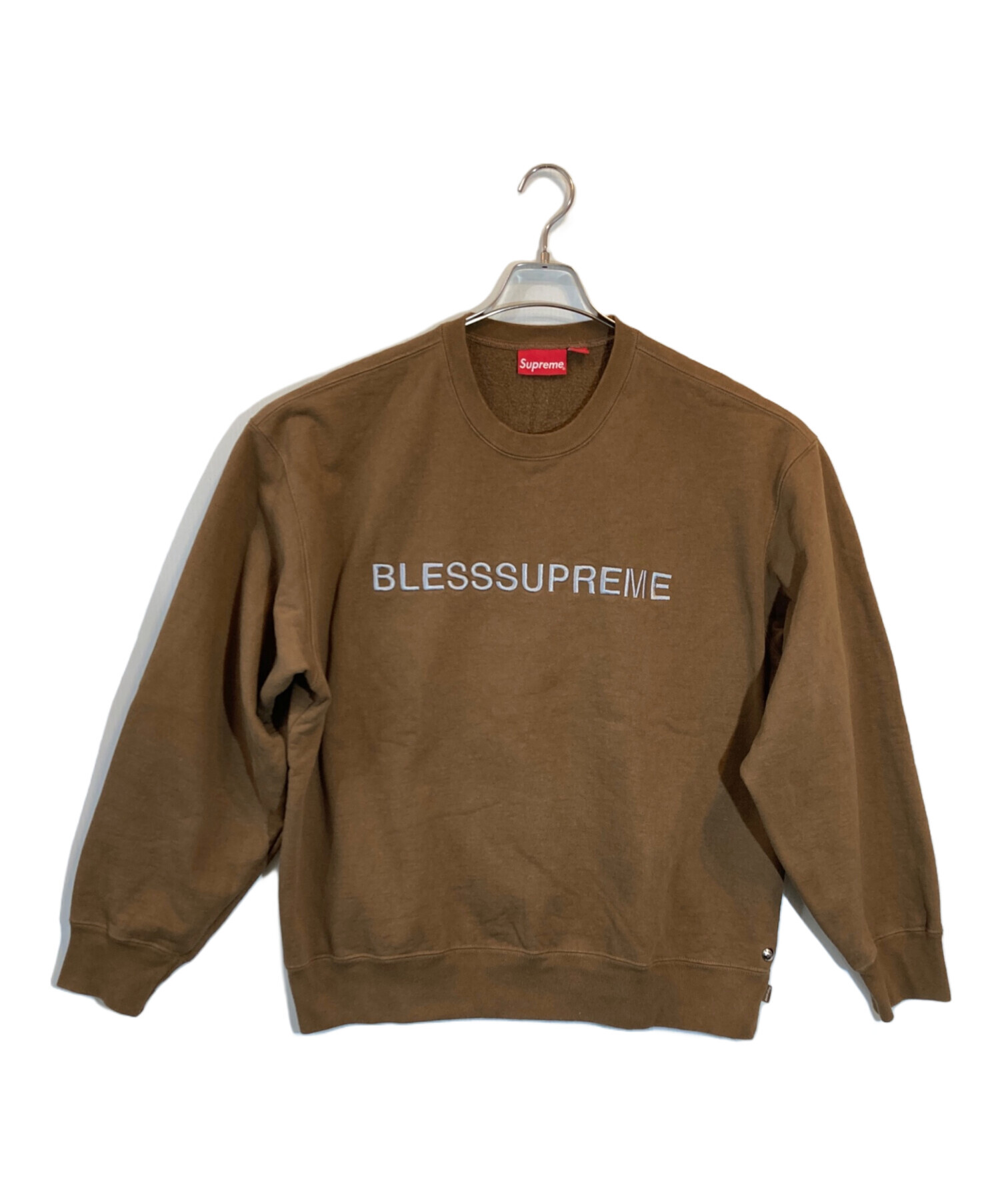 Supreme ブラウン トレーナー 中古・古着通販】SUPREME (シュプリーム) BLESS Crewneck ブラウン
