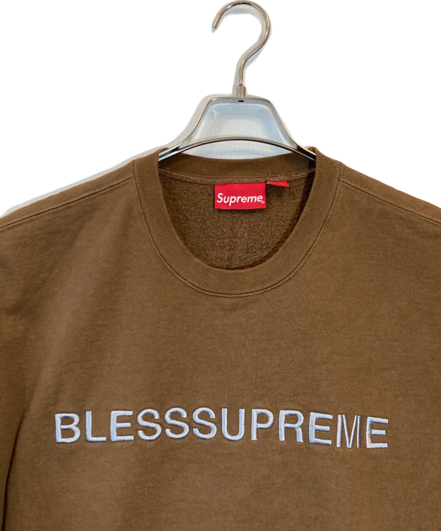 中古・古着通販】SUPREME (シュプリーム) BLESS Crewneck ブラウン