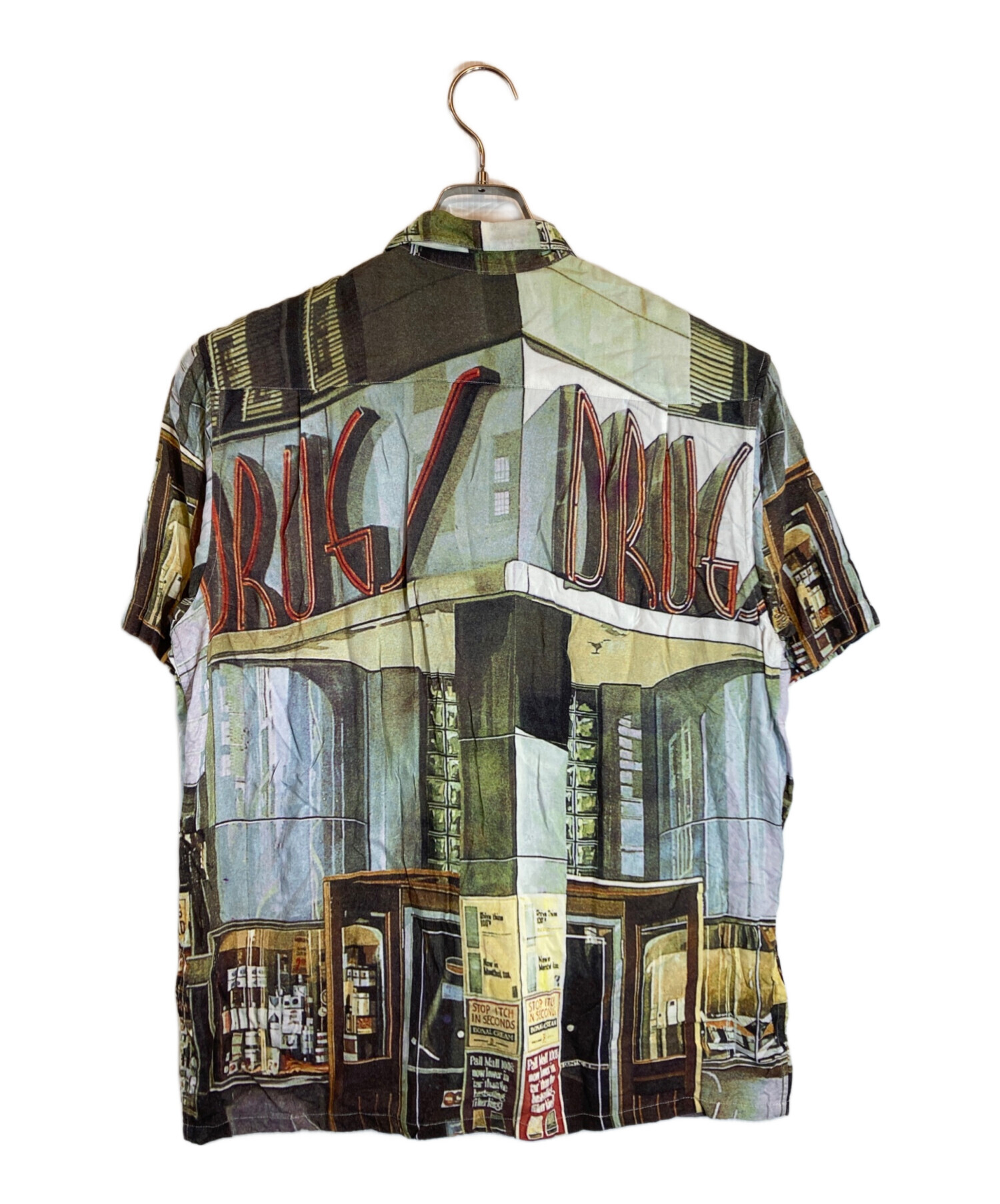 トップス Supreme Drugs Rayon Shirt M 中古・古着通販】Supreme (シュプリーム) DRUGS RAYON SHIRT マルチ